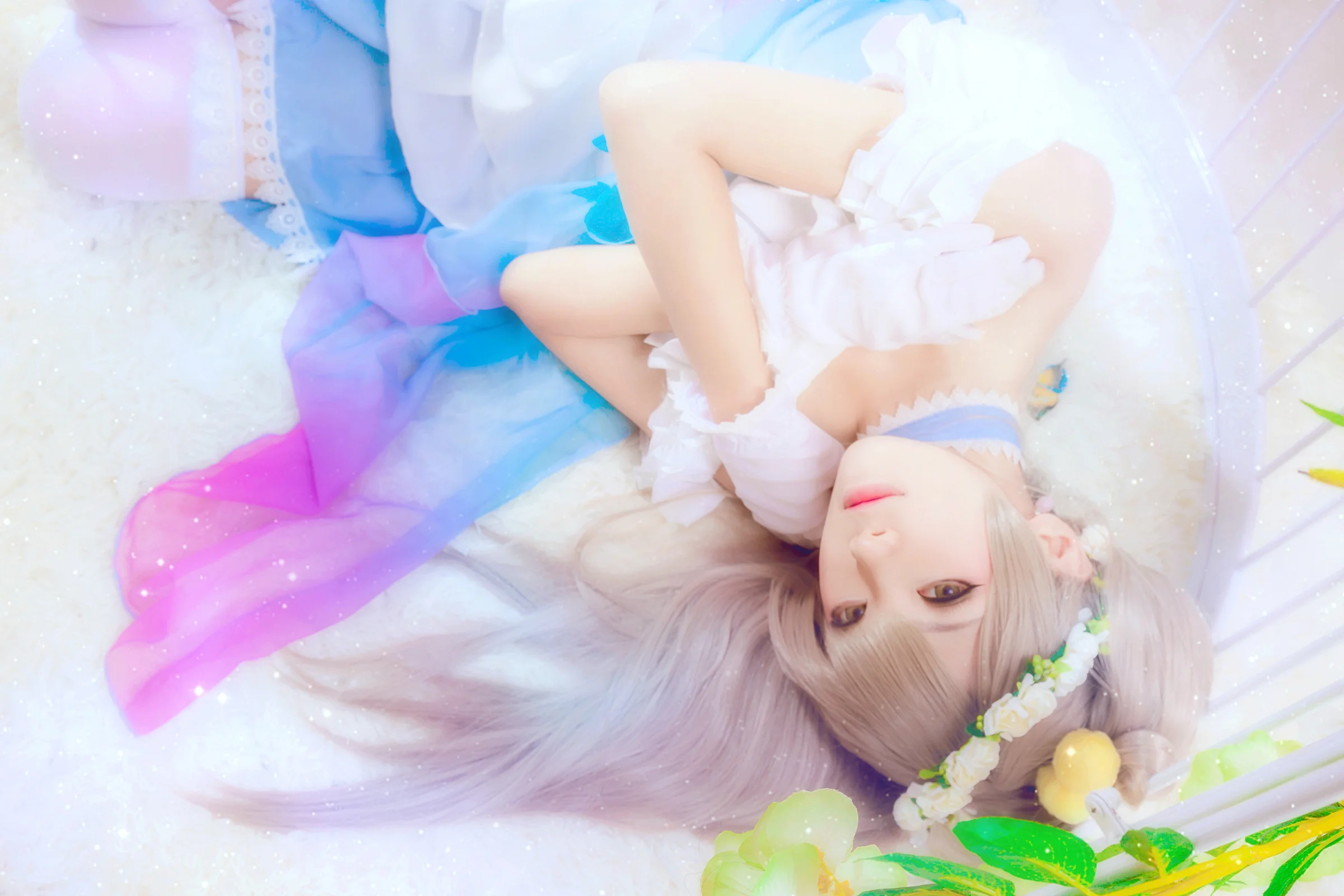 LoveLive！南小鸟蓝纱打歌服 COS写真