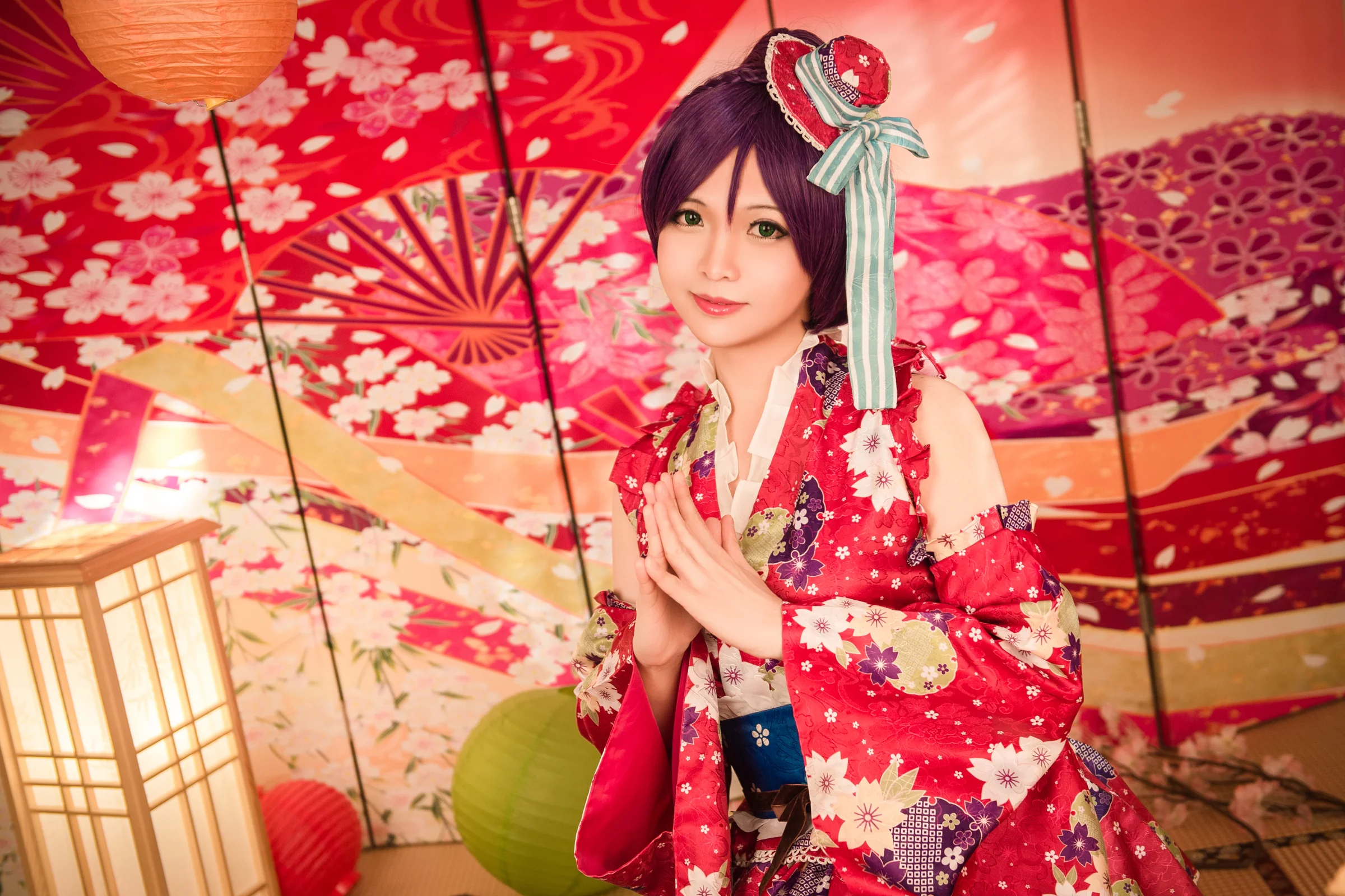 【lovelive！】东条希浴衣觉醒COS写真