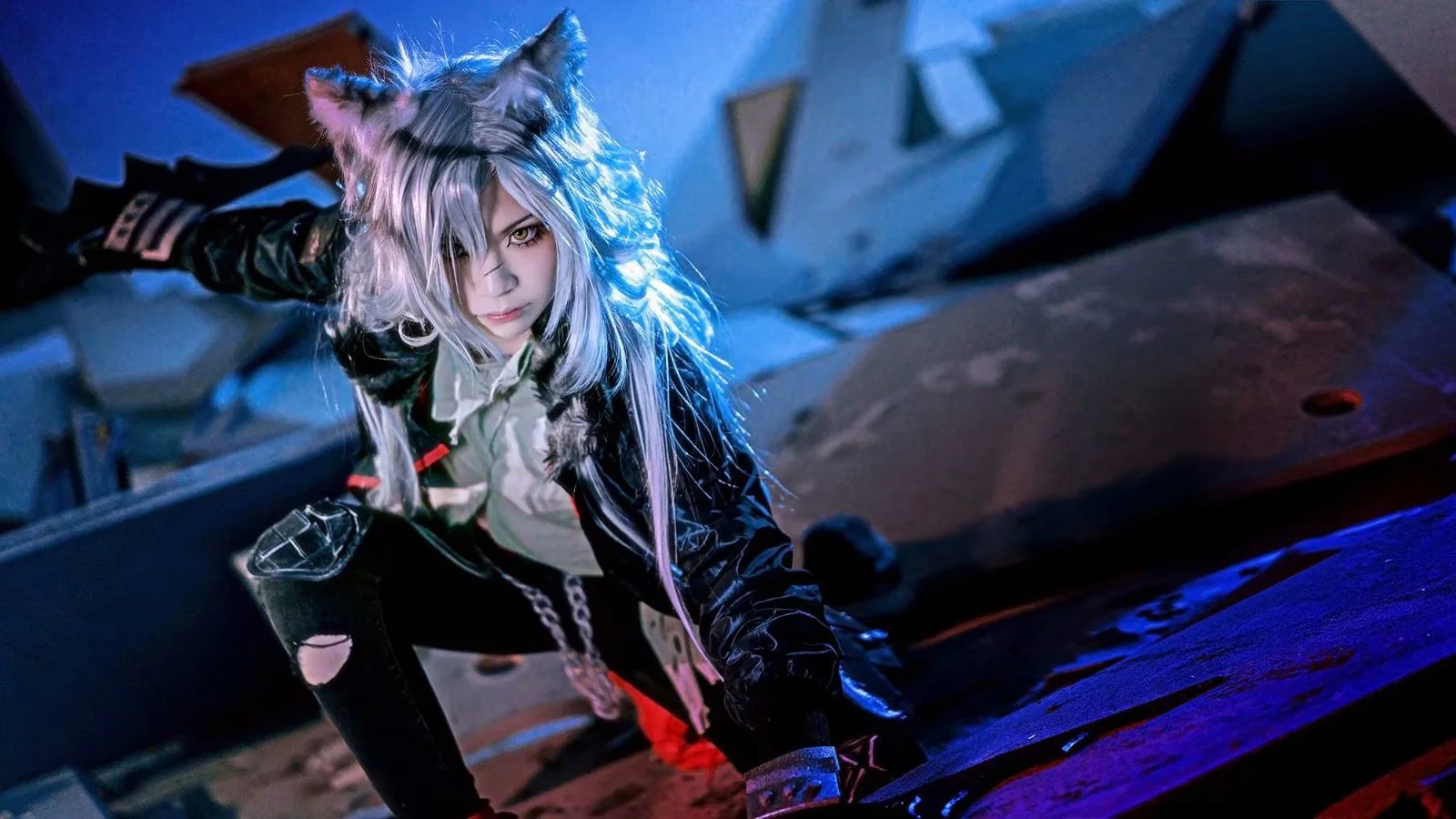 《明日方舟》 因陀罗COS写真