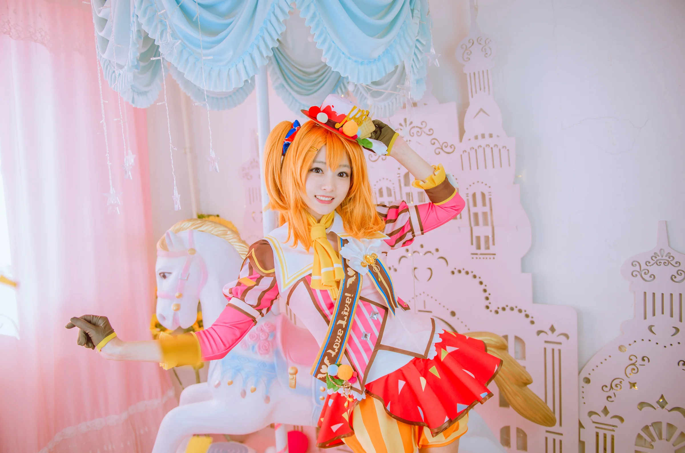 LoveLive！高坂穗乃果冰淇淋觉醒COS写真