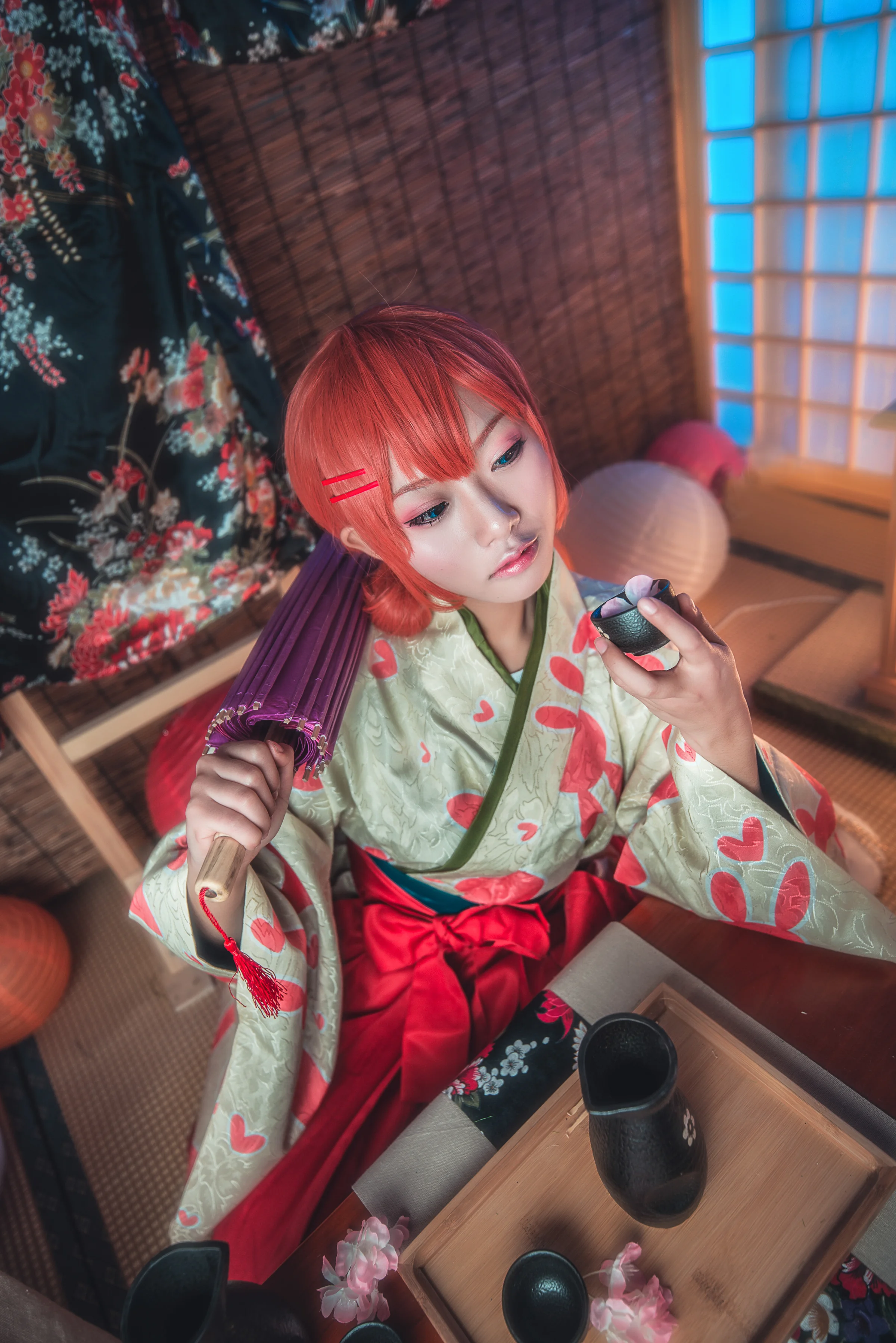 《银魂》神乐COS写真