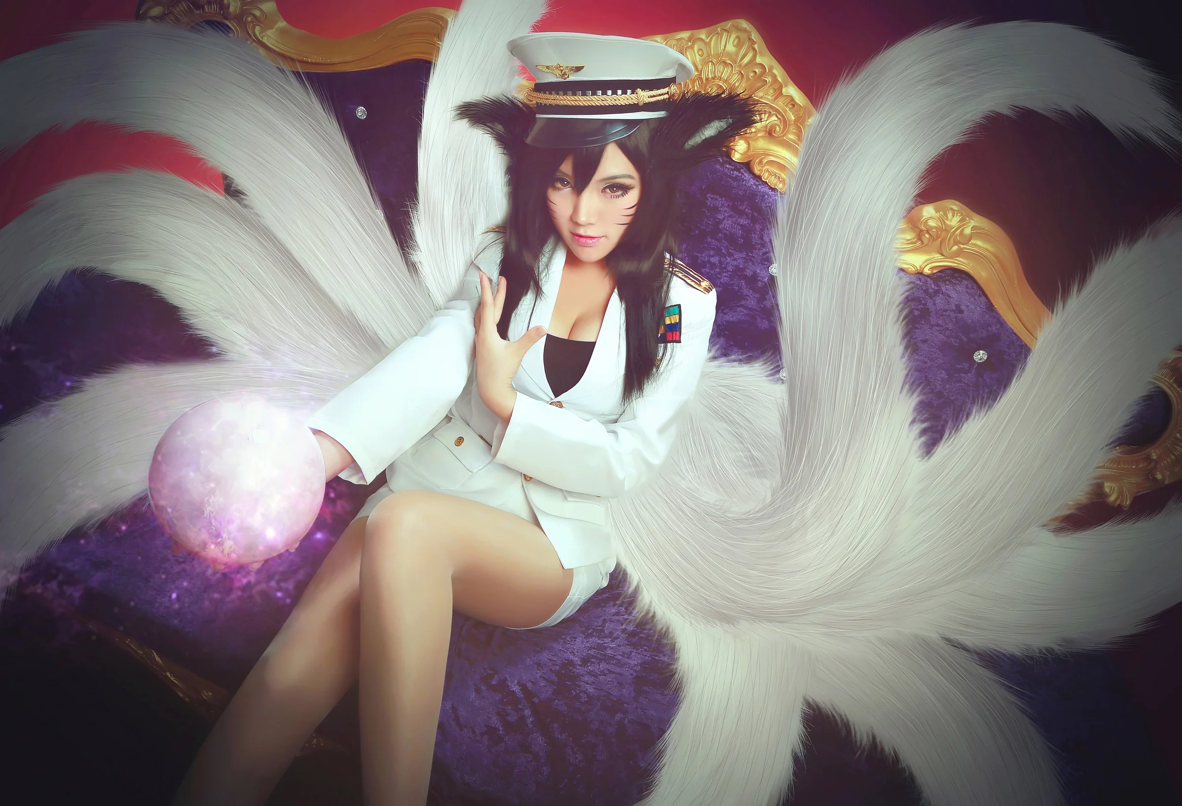 英雄联盟——阿狸少女时代COS写真