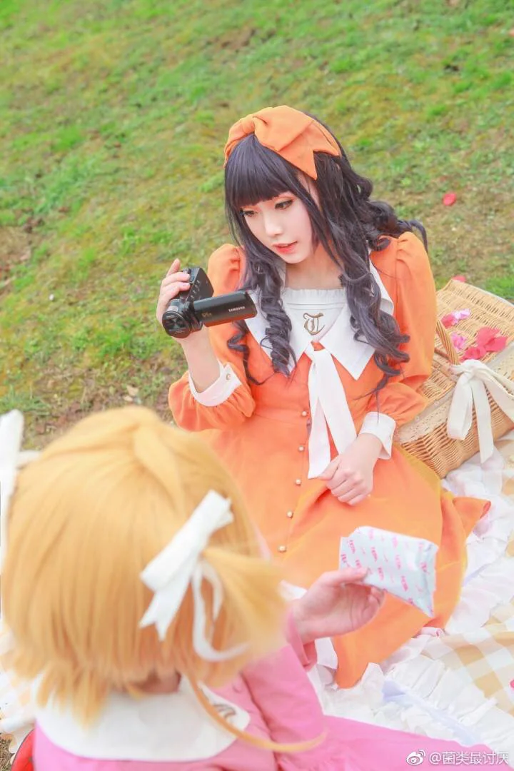 小樱COS写真，春の木漏れ日 君の微笑み