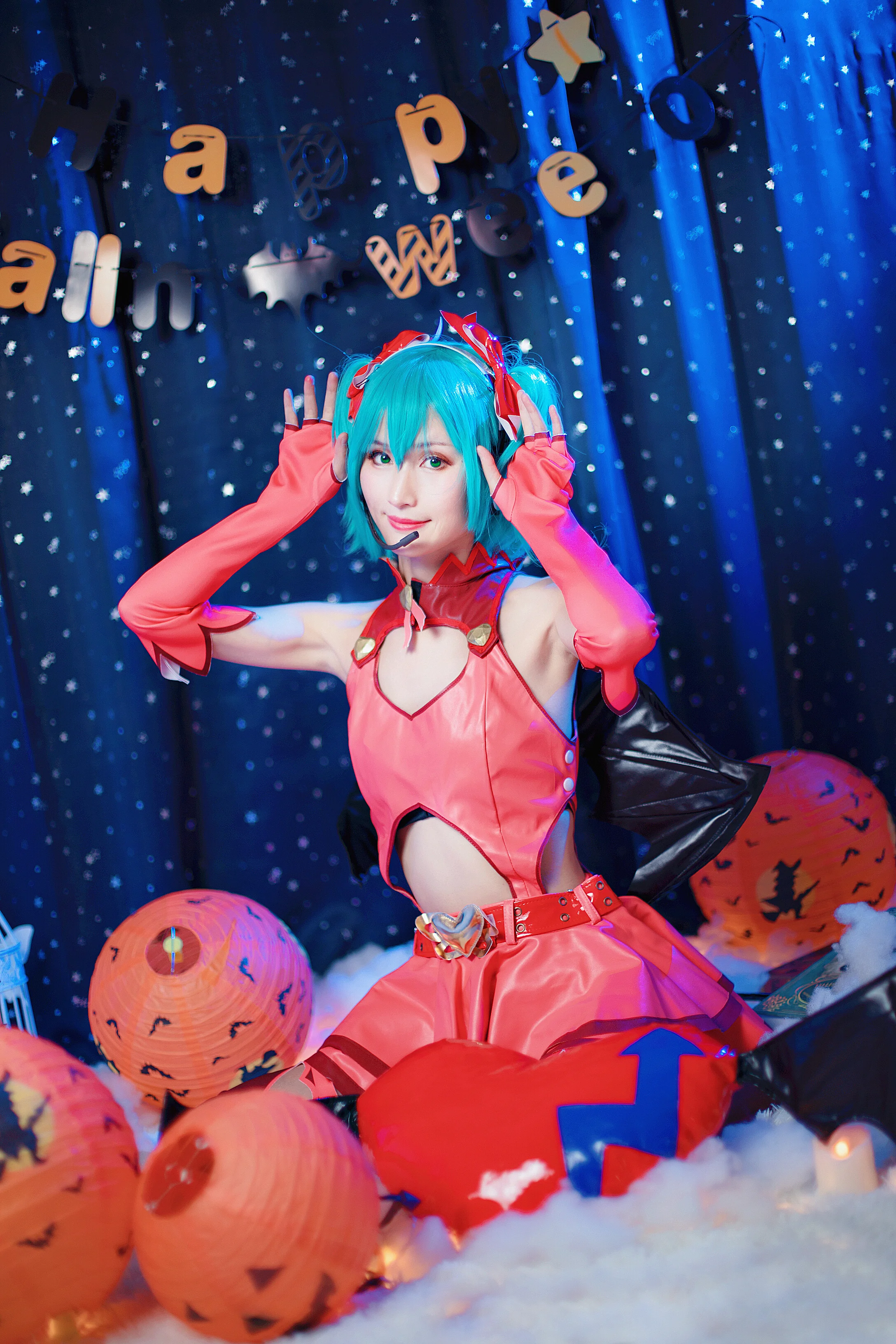 初音未来 小恶魔 COS写真