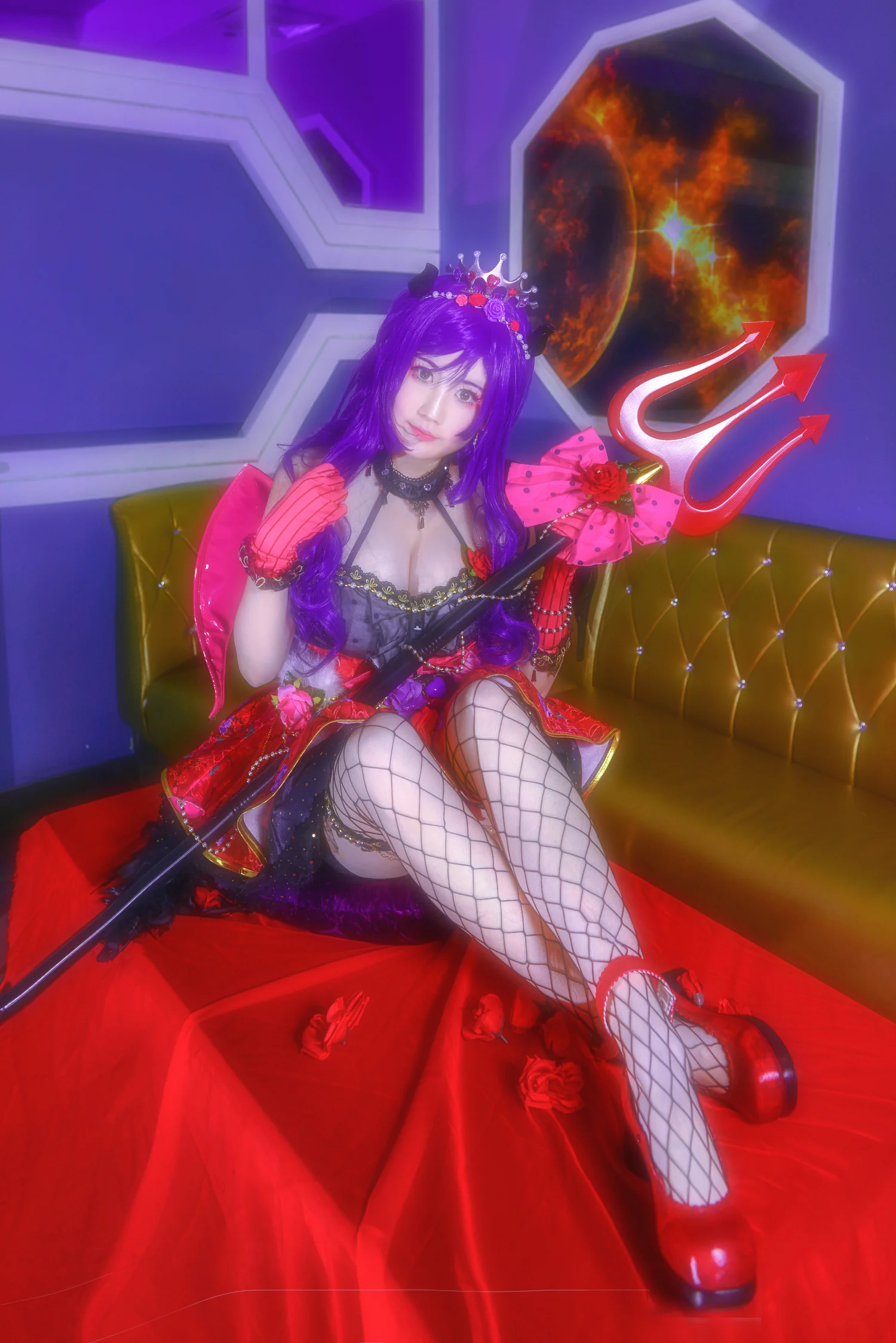 lovelive！小恶魔觉醒COS写真