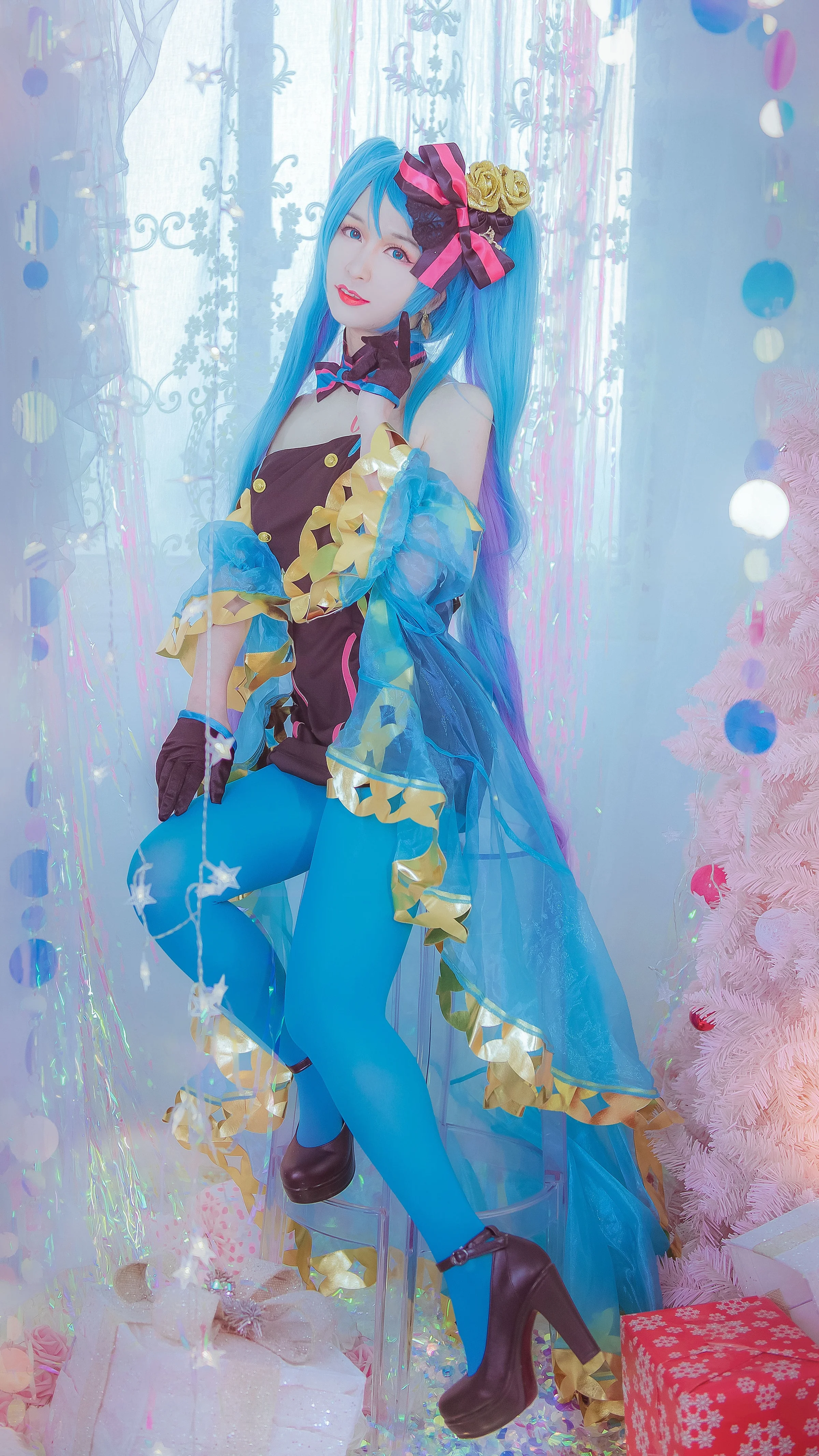 初音未来COS写真 世界第一的公主殿下最可爱了！