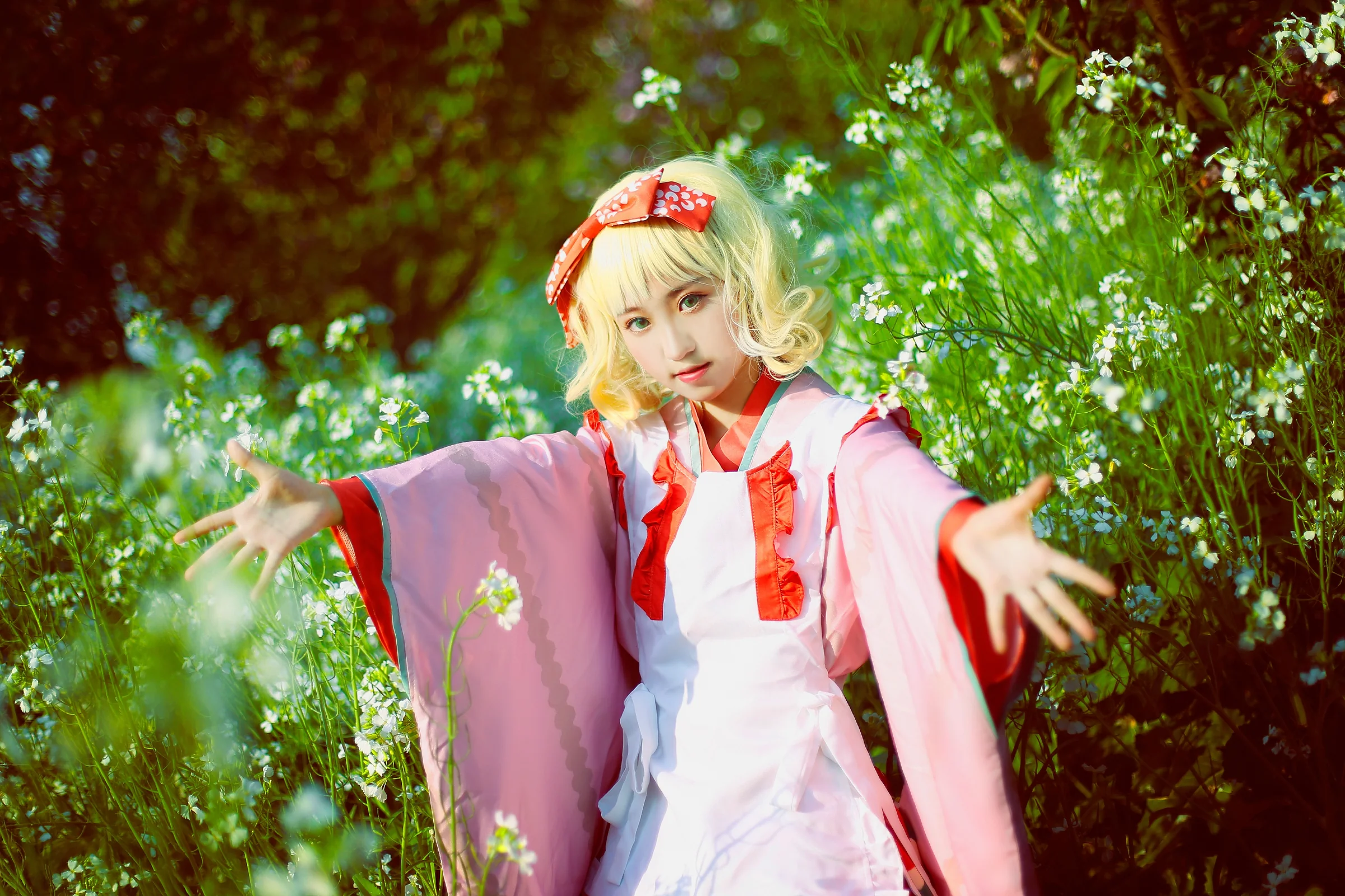 蔷薇少女雏莓大正和服COS写真