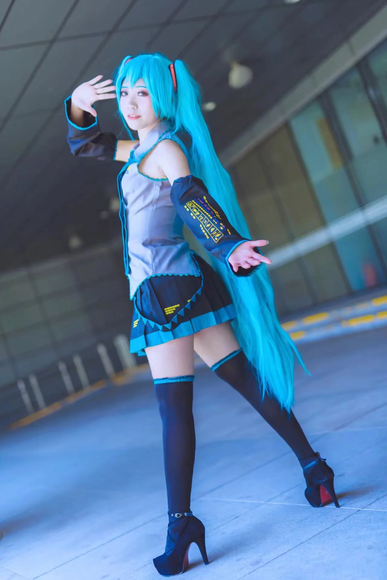 v＋初音未来COS写真