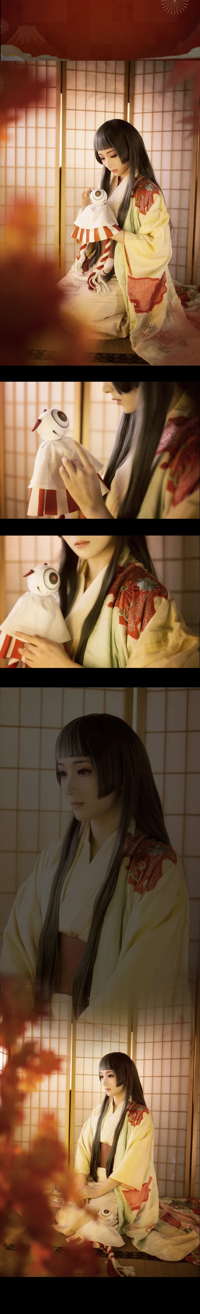 阴阳师手游 鬼女红叶COS写真