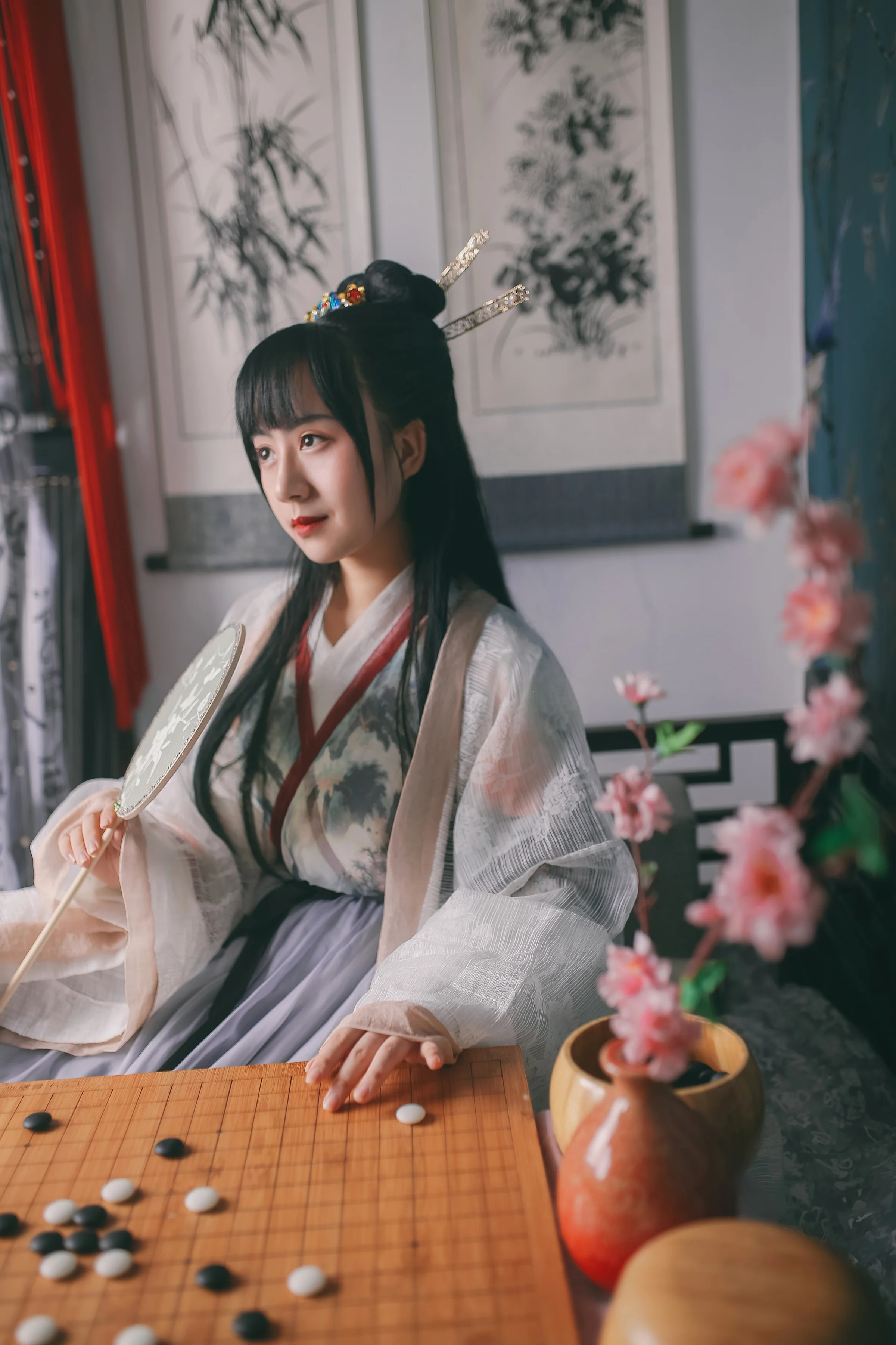 汉服 闲厅对弈｜高清图片集