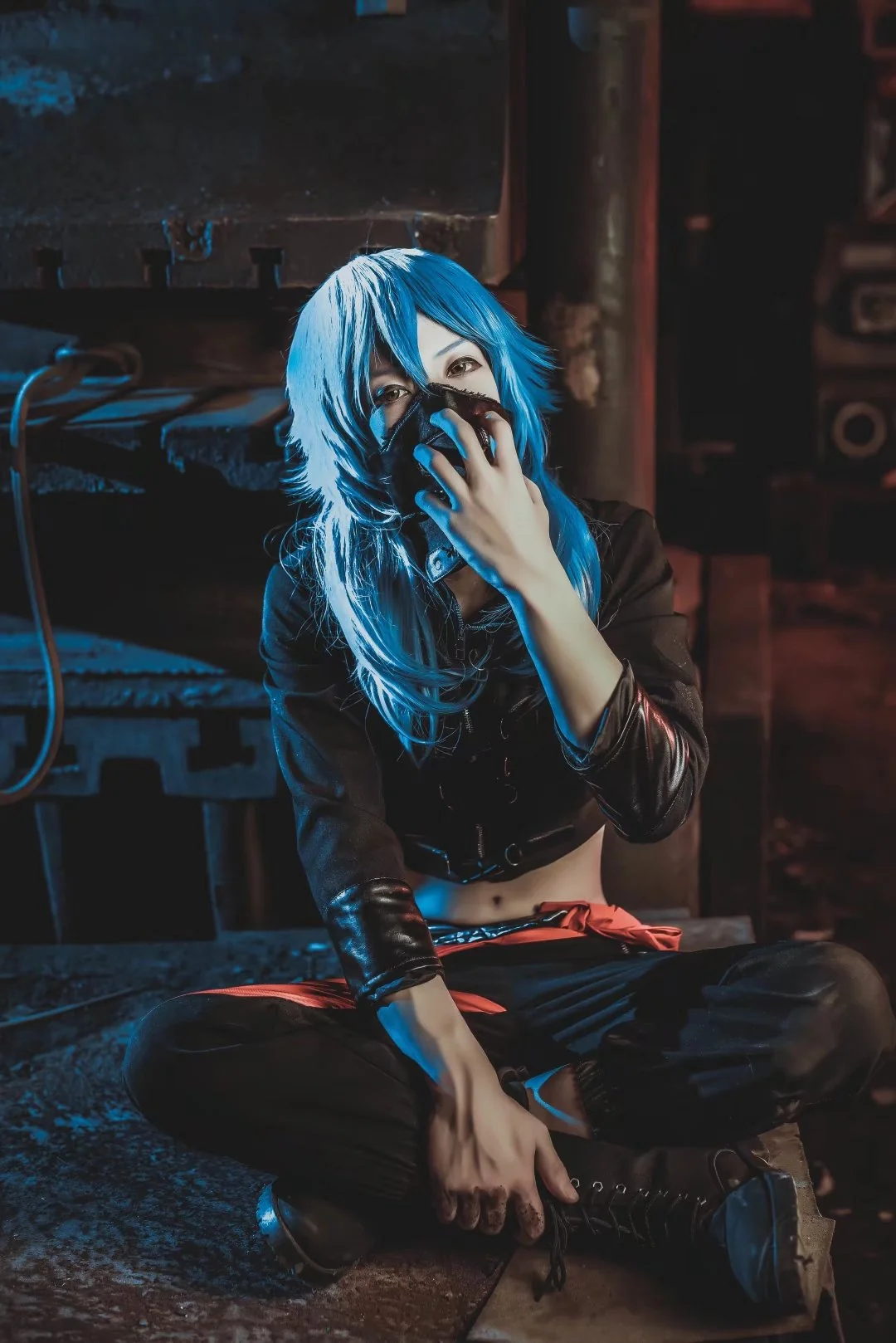 DMMD《DRAMAtical Murder》 黑苍叶COS写真