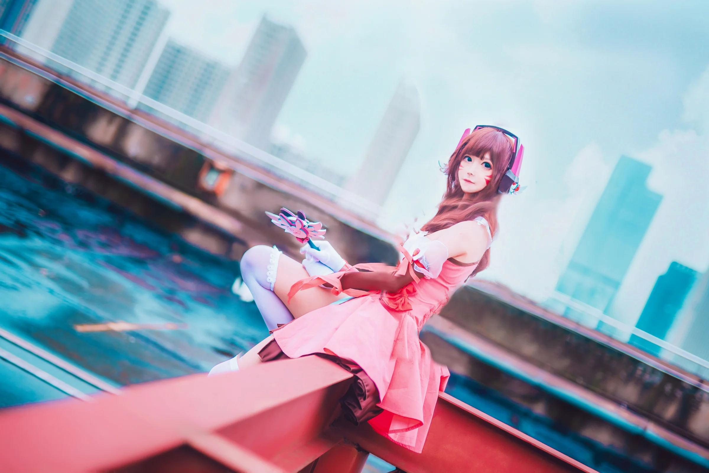 守望先锋DVA COS写真