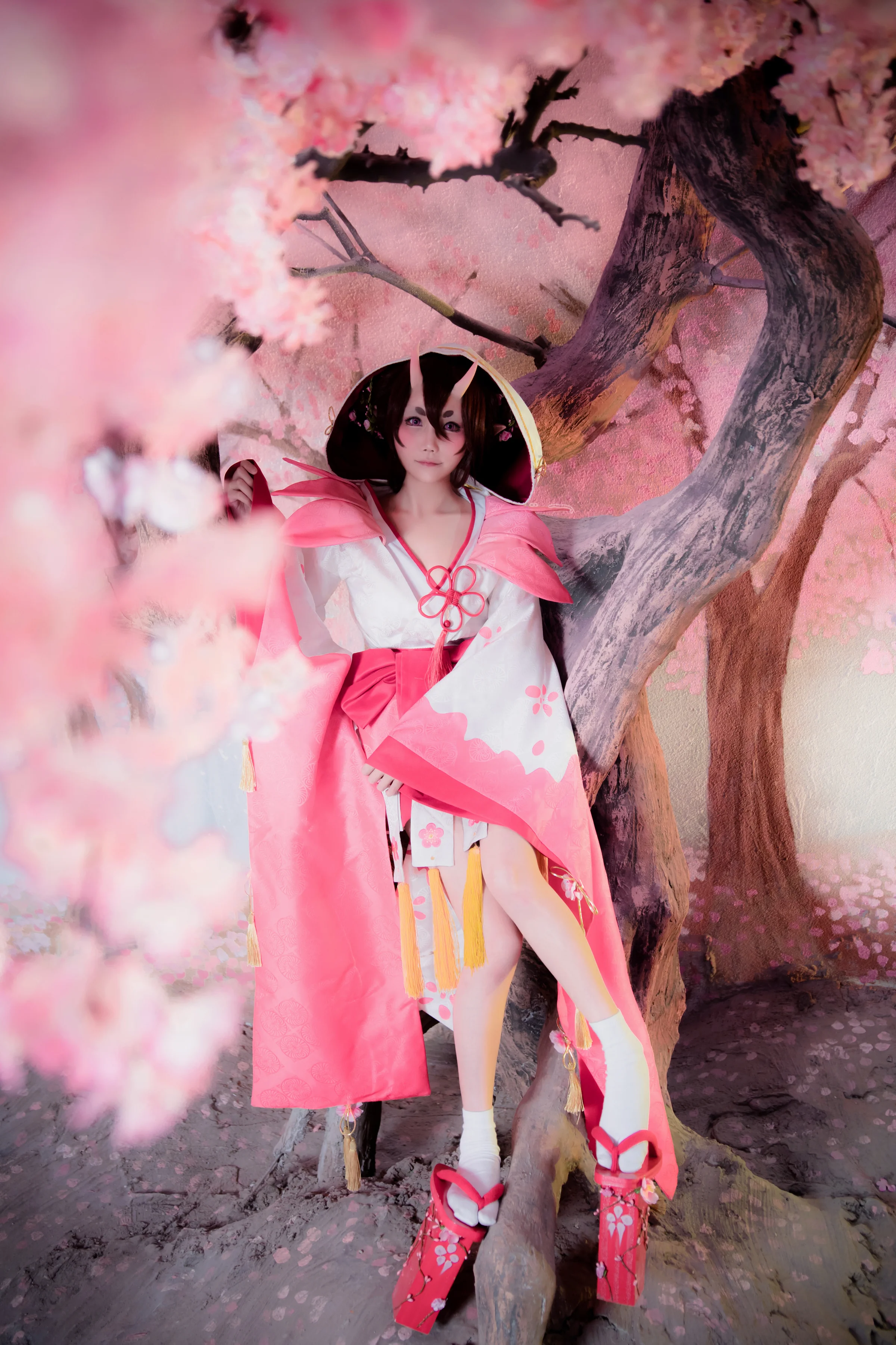 阴阳师 桃花妖 COS写真