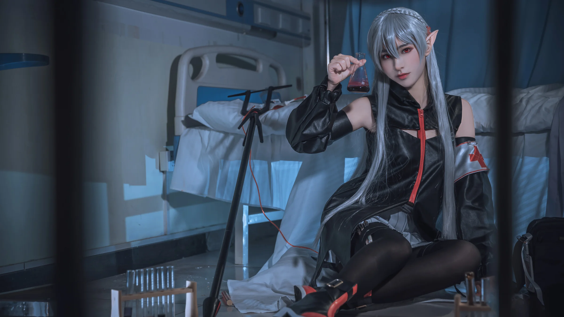 明日方舟 华法琳COS写真