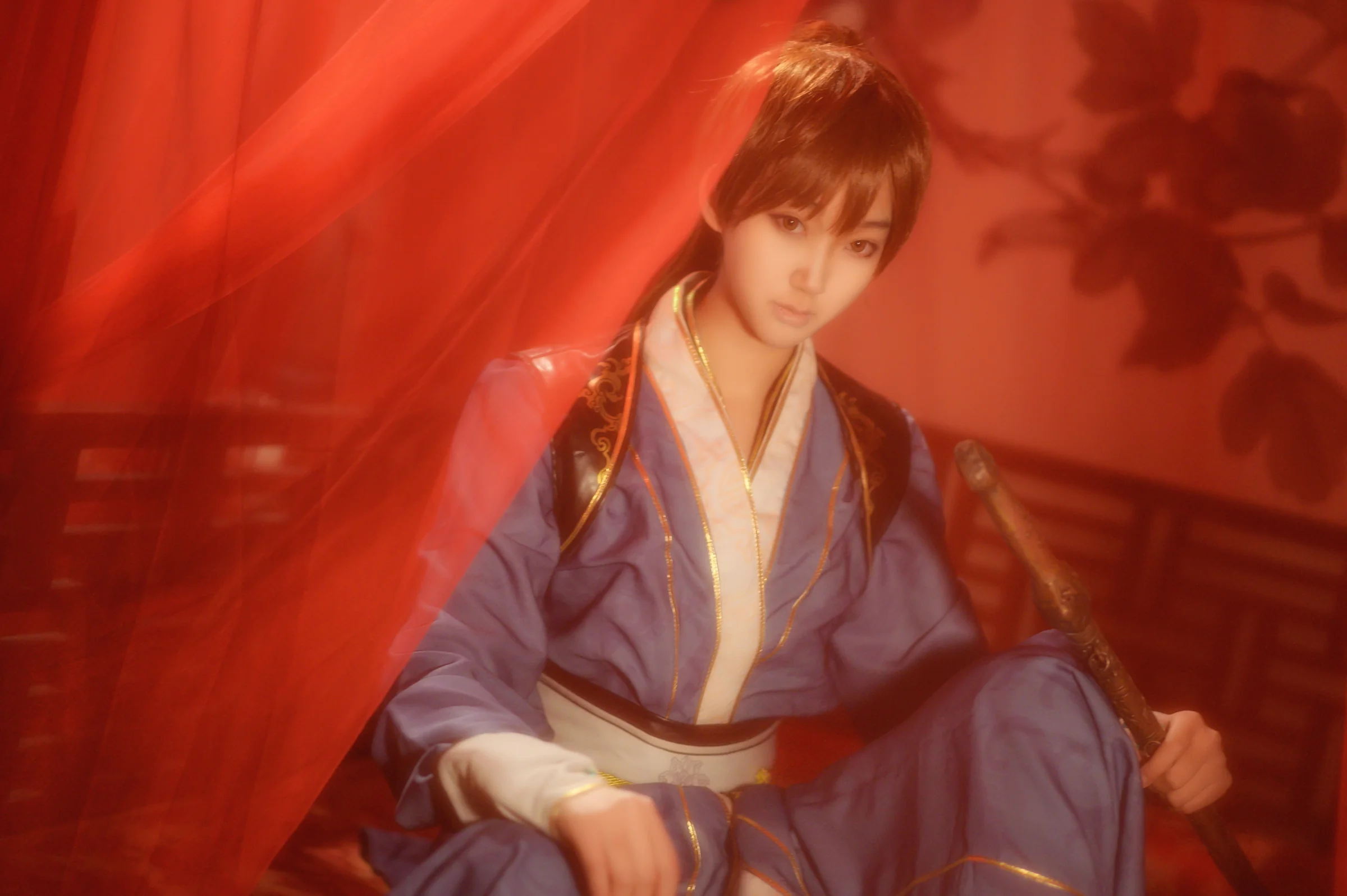 恋与制作人 白起 东风破COS写真