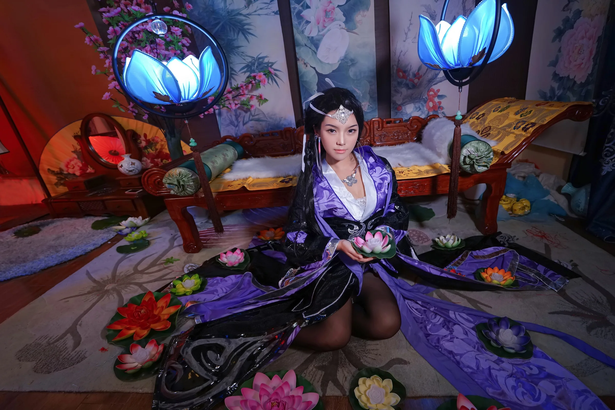 剑网三——万花·秦风花姐 COS写真
