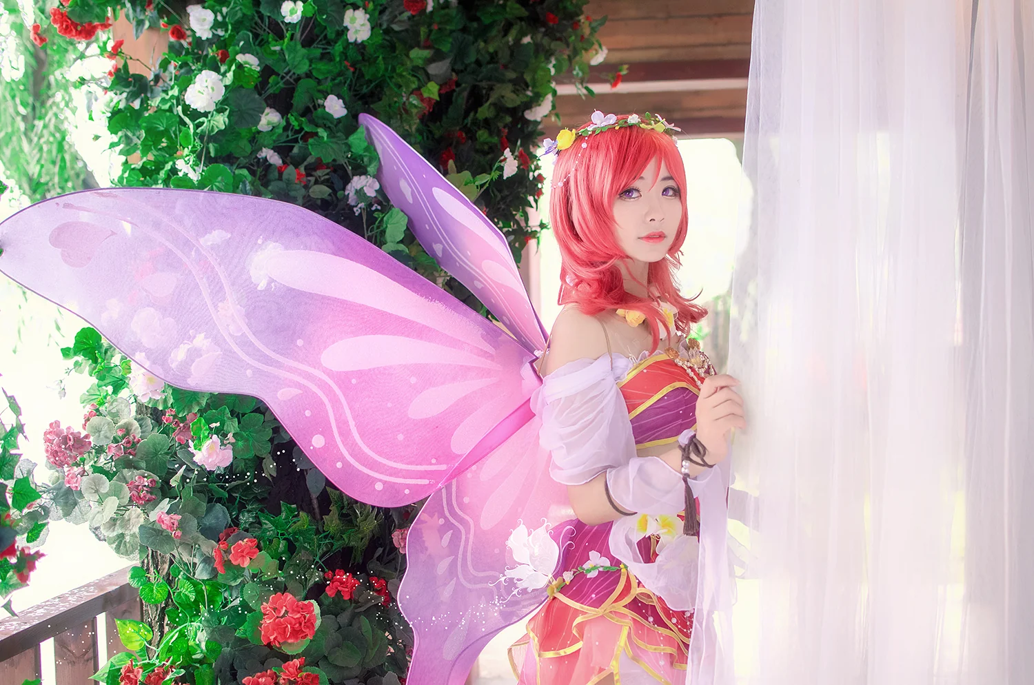 Love Live！花妖精真姬COS写真