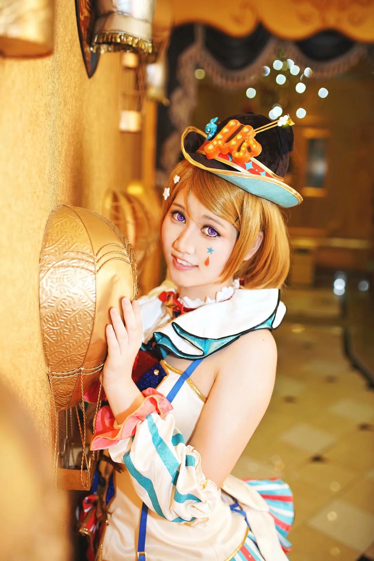 Lovelive！小泉花阳马戏团觉醒COS写真