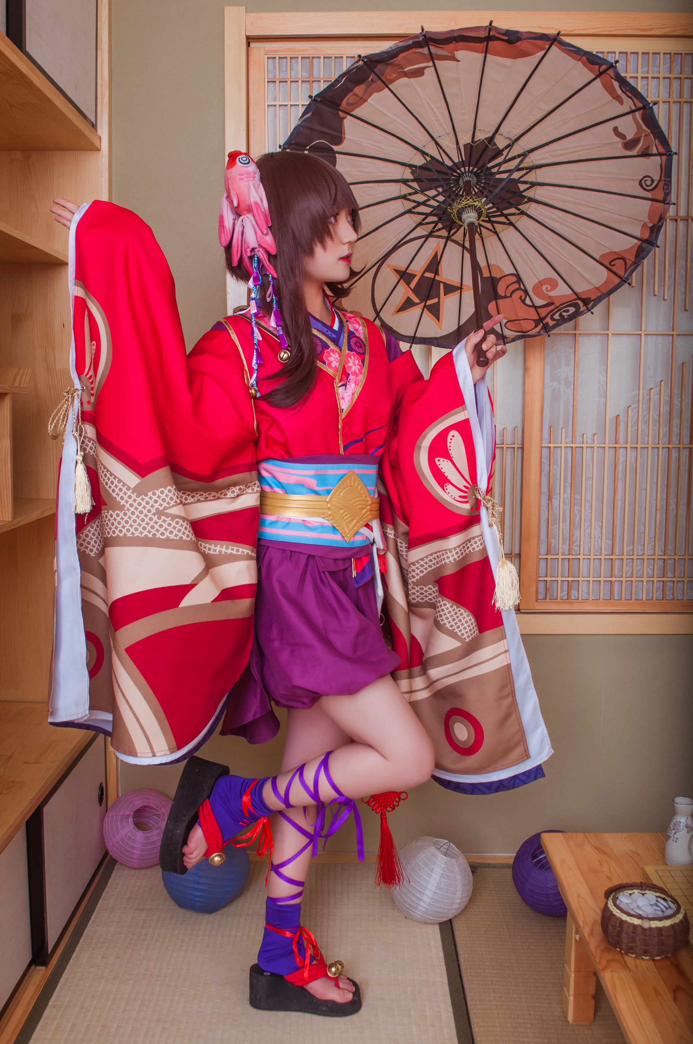 阴阳师神乐COS写真