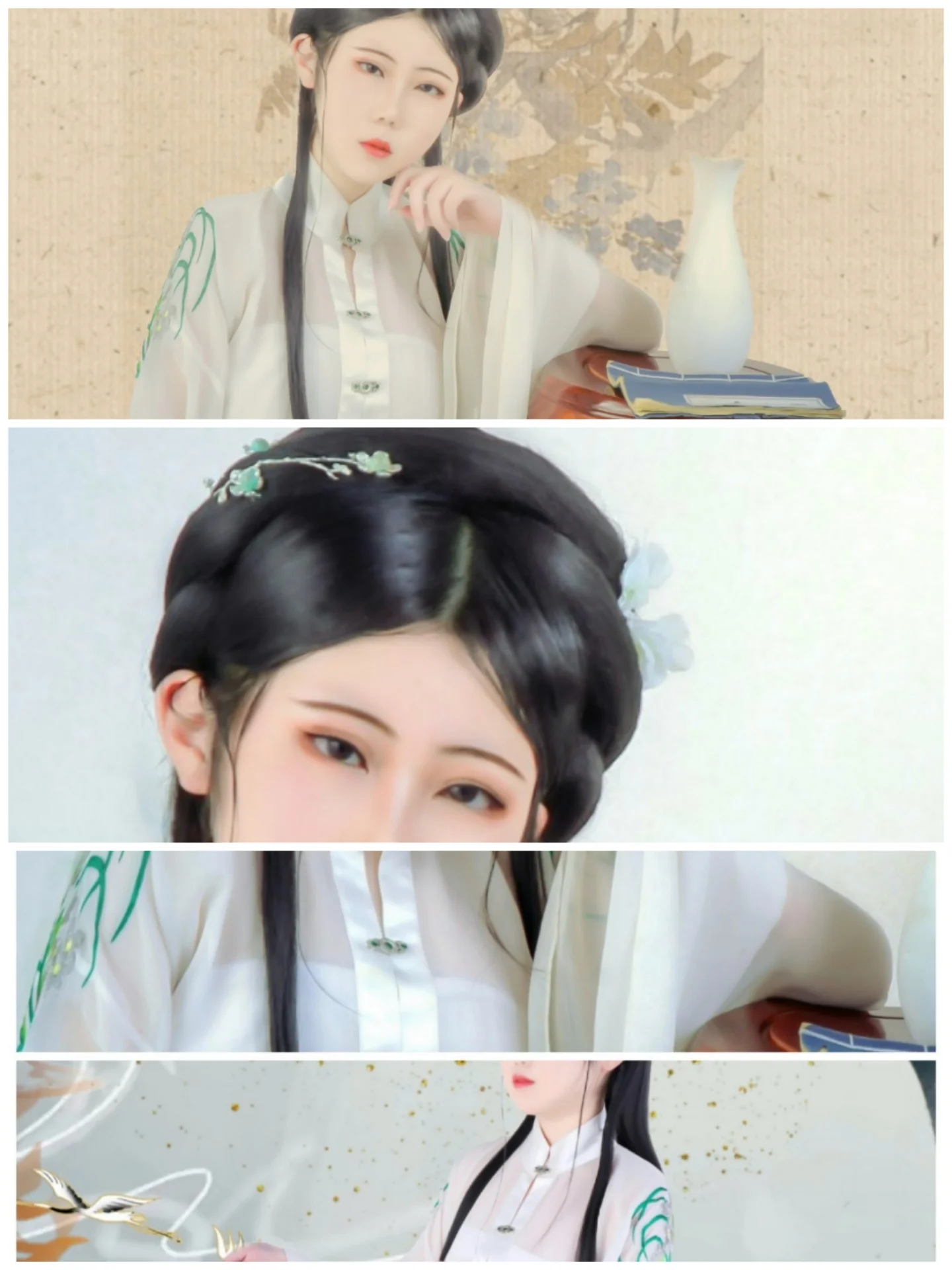 【白蛇：缘起】古风妆造白蛇COS写真