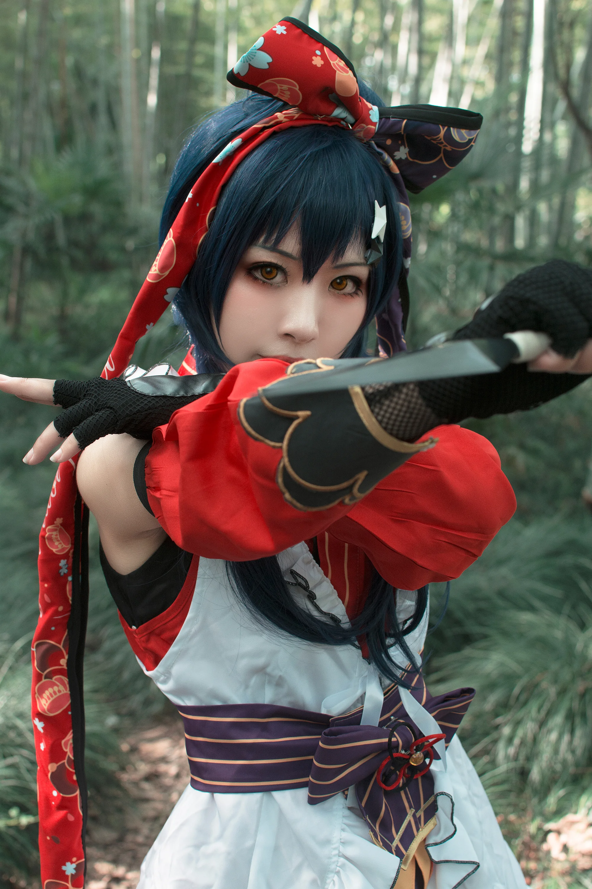 Love Live！海未忍者COS写真