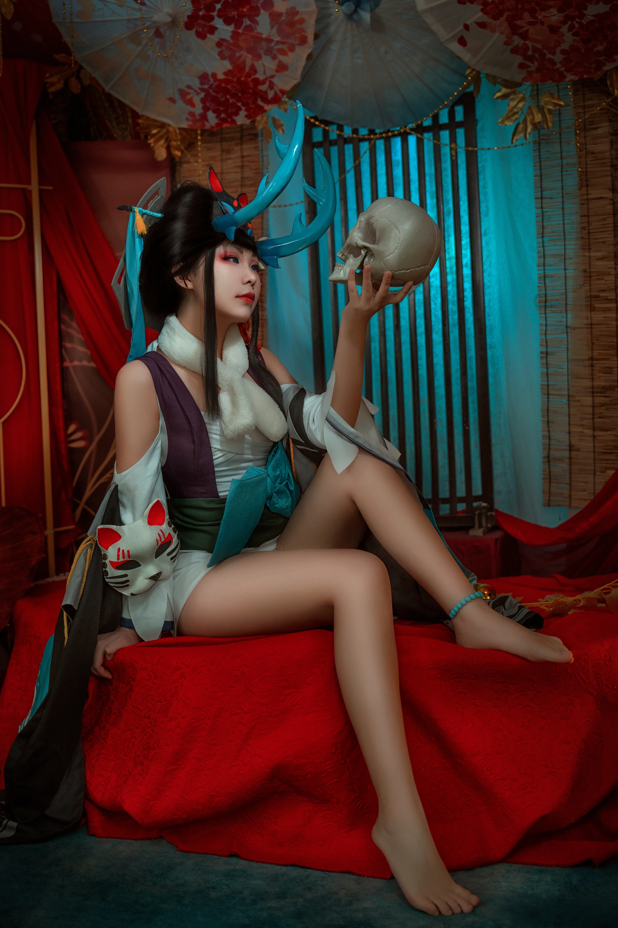 阴阳师 阎魔COS写真