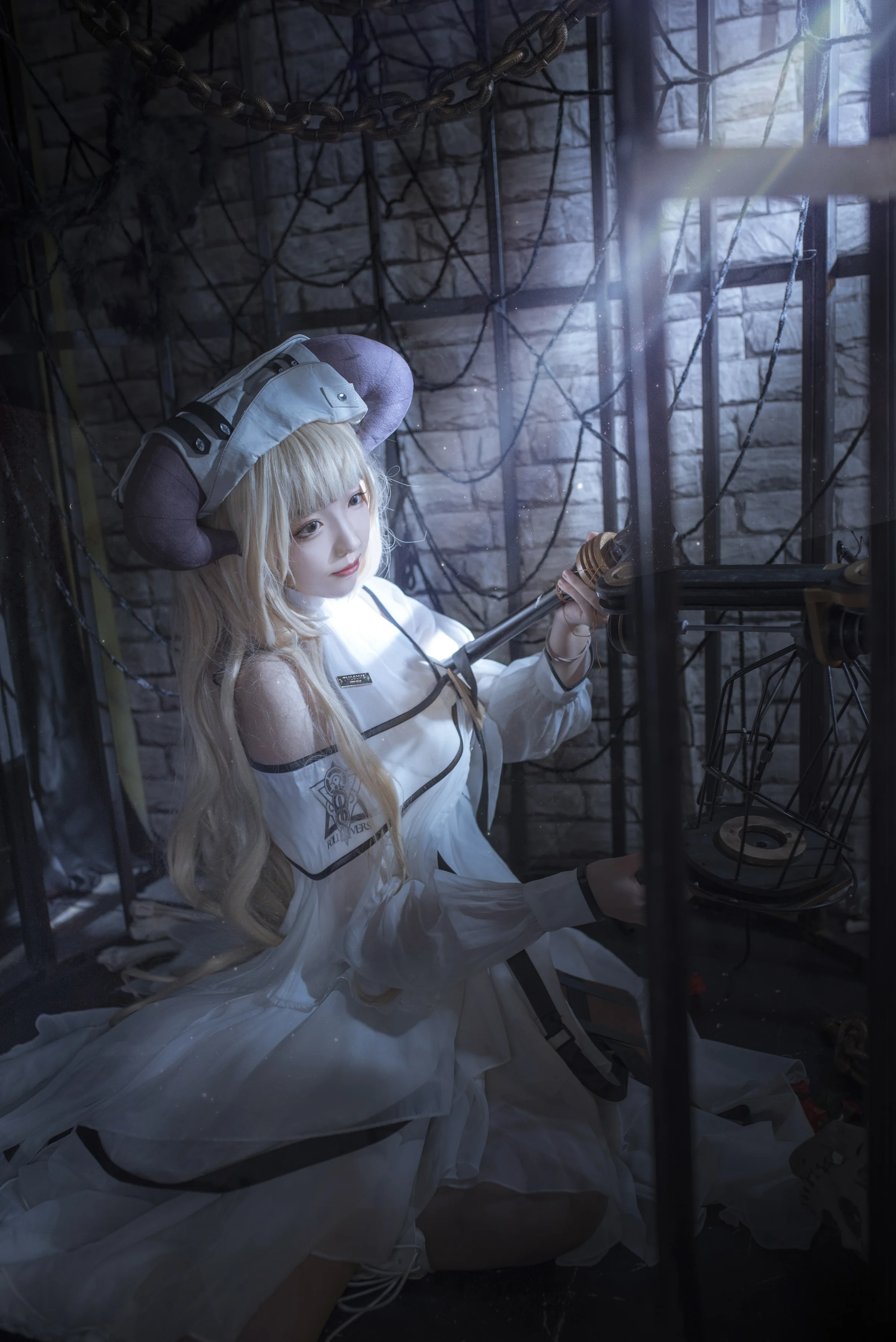 明日方舟 夜莺COS写真