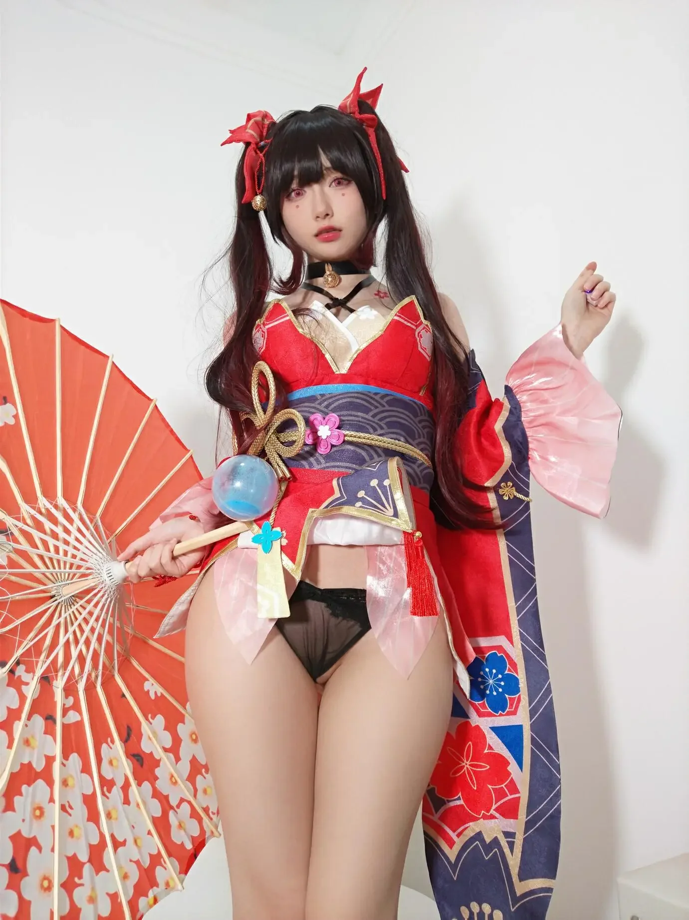 迷之呆梨 – 自撮り写真 花火