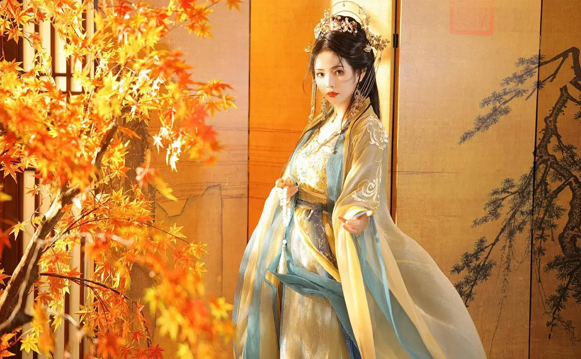 苏嫣嫣阿姨 – 白茶清欢｜高清图片集