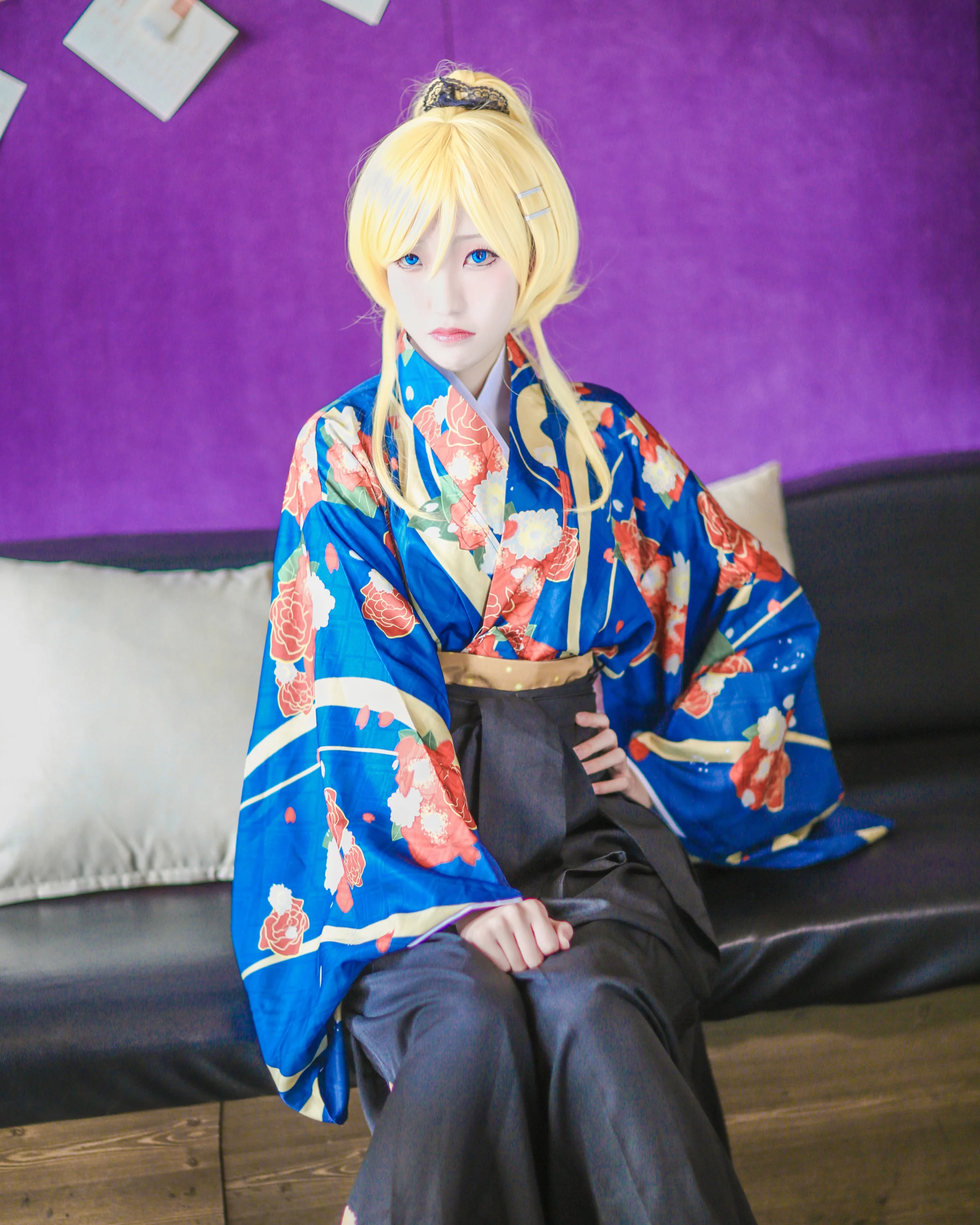 绚濑绘里 大正和服未觉醒COS写真