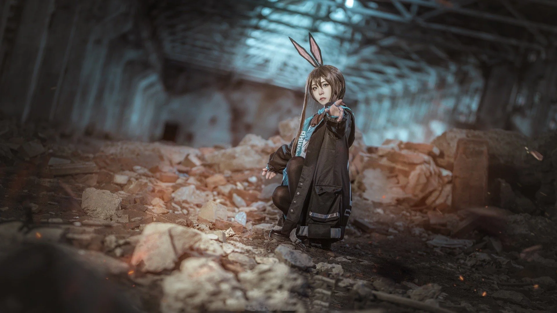 《明日方舟》阿米娅COS写真