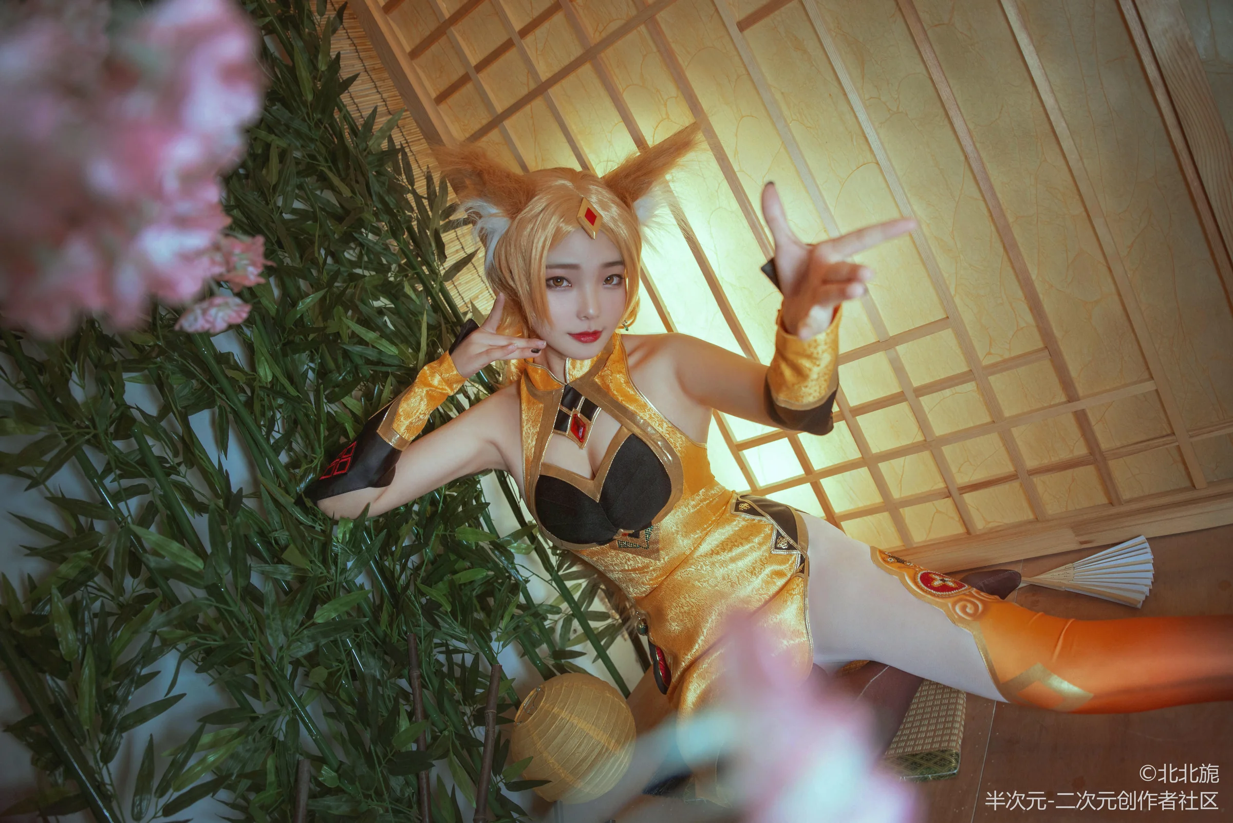 王者荣耀 妲己 魅力之狐COS写真