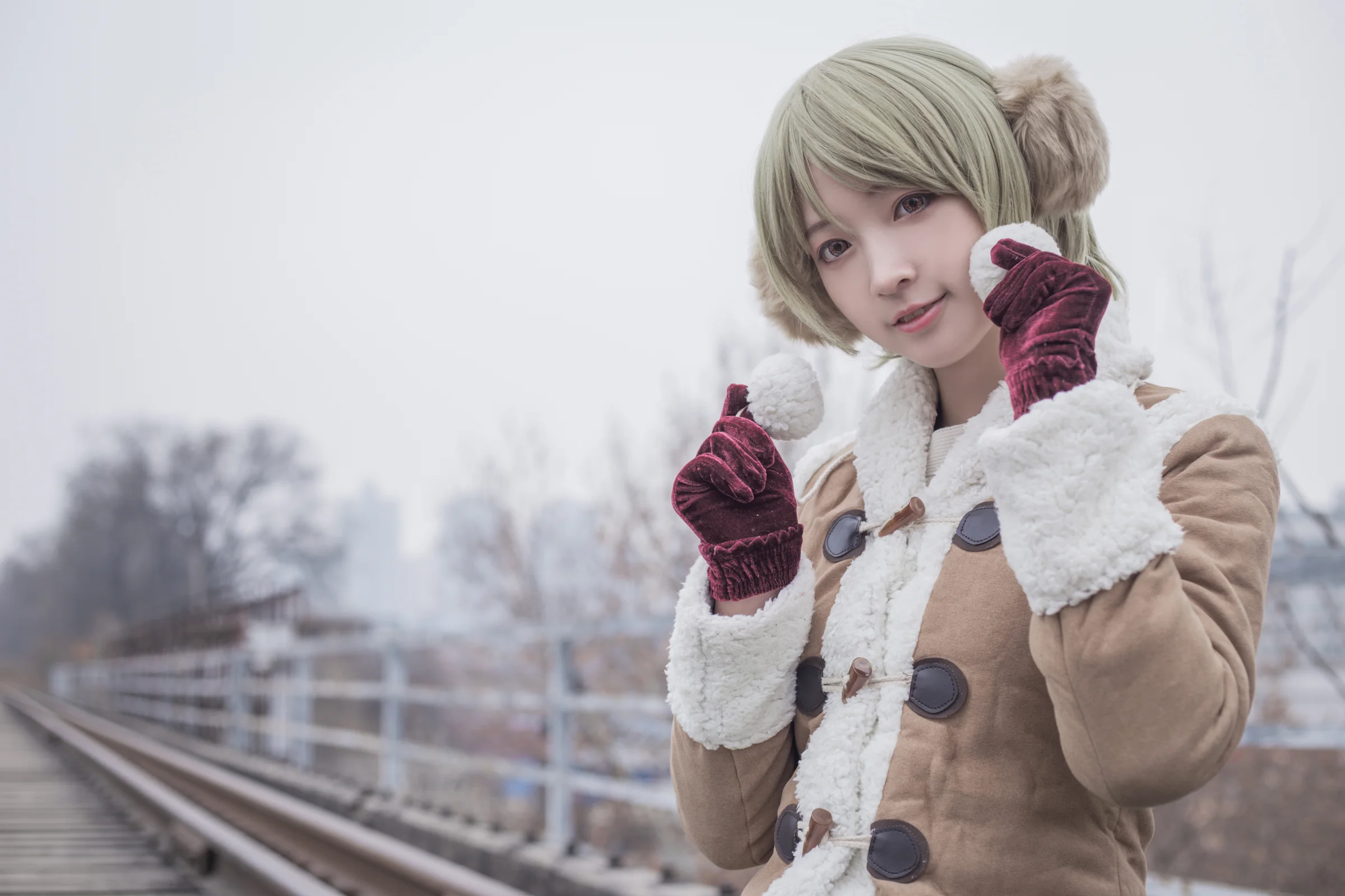 COS写真正片 love live！小泉花阳冬装