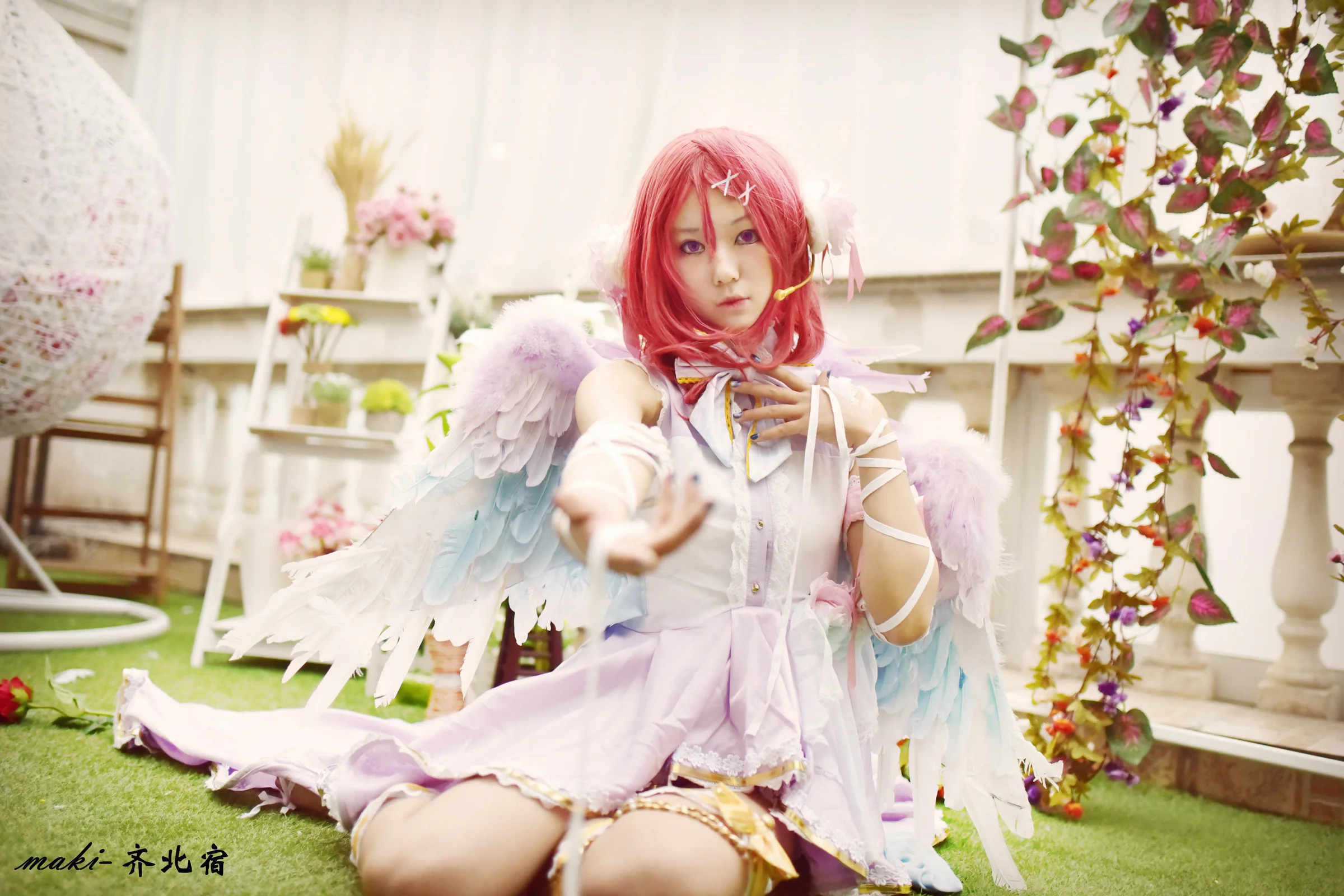 lovelive！西木野真姬白情觉醒COS写真