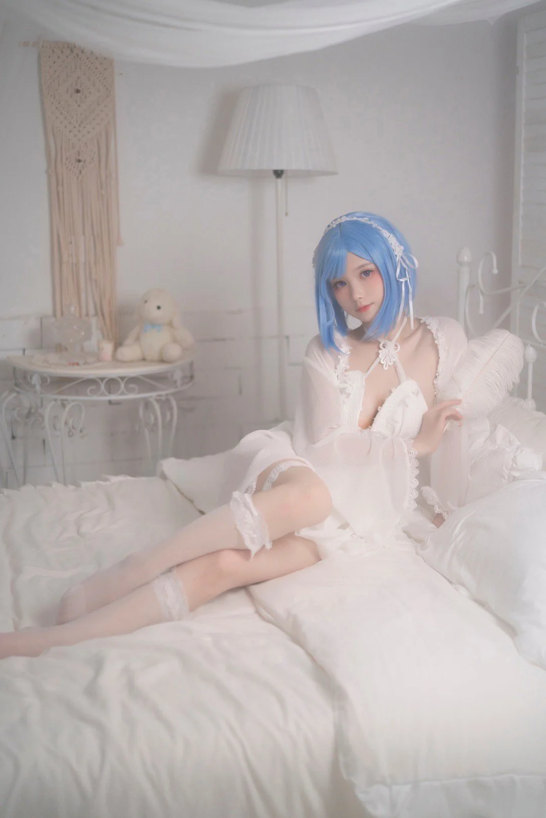 《碧蓝航线》恰巴耶夫睡衣COS写真