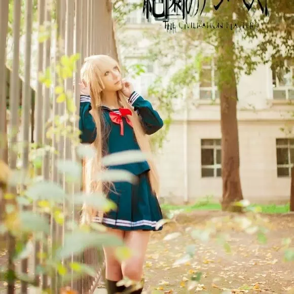 绝园的暴风雨 不破爱花COS写真