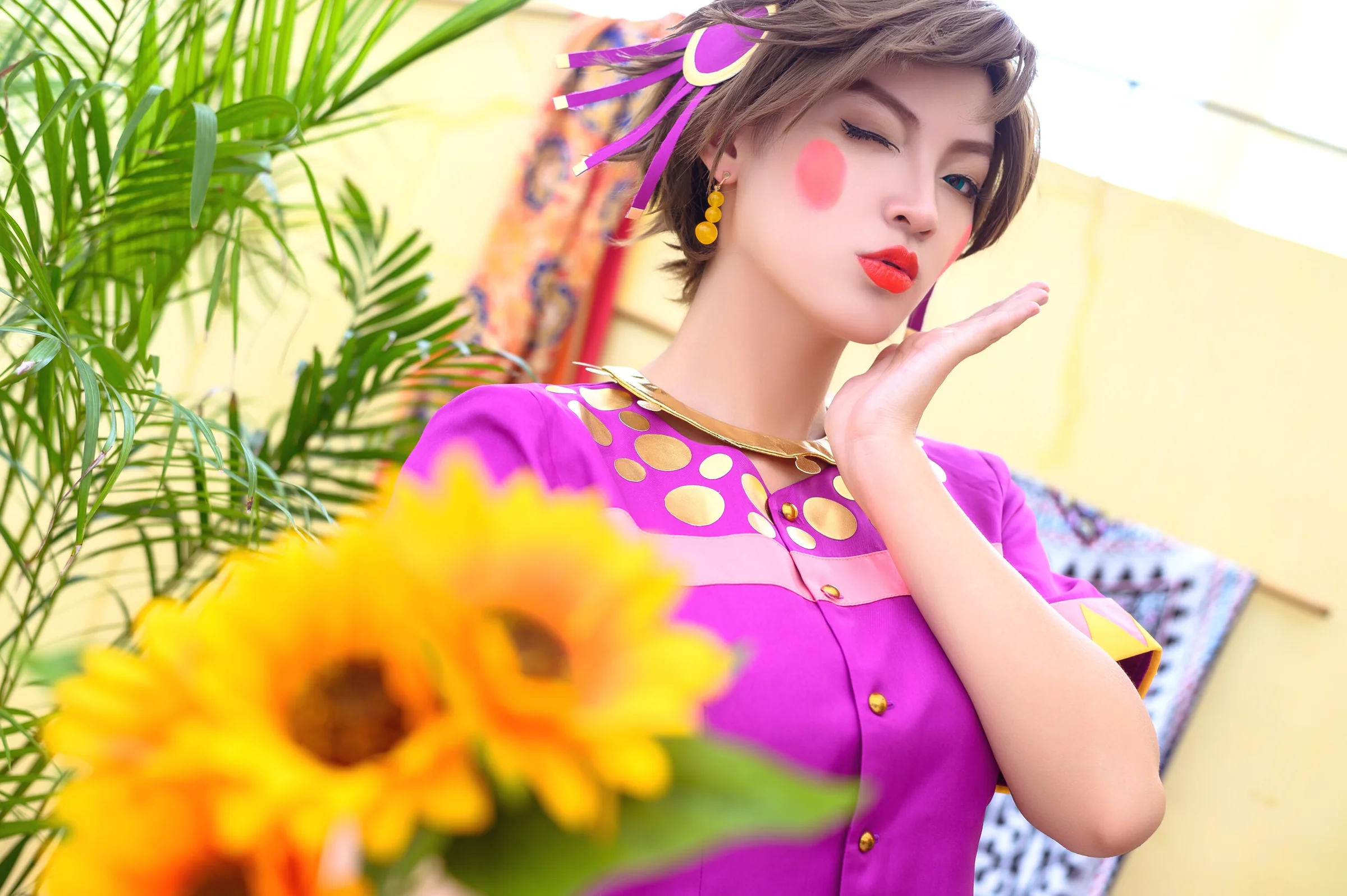 COS写真正片 JOJO的奇妙冒险 战斗潮流 龙舌兰姑娘