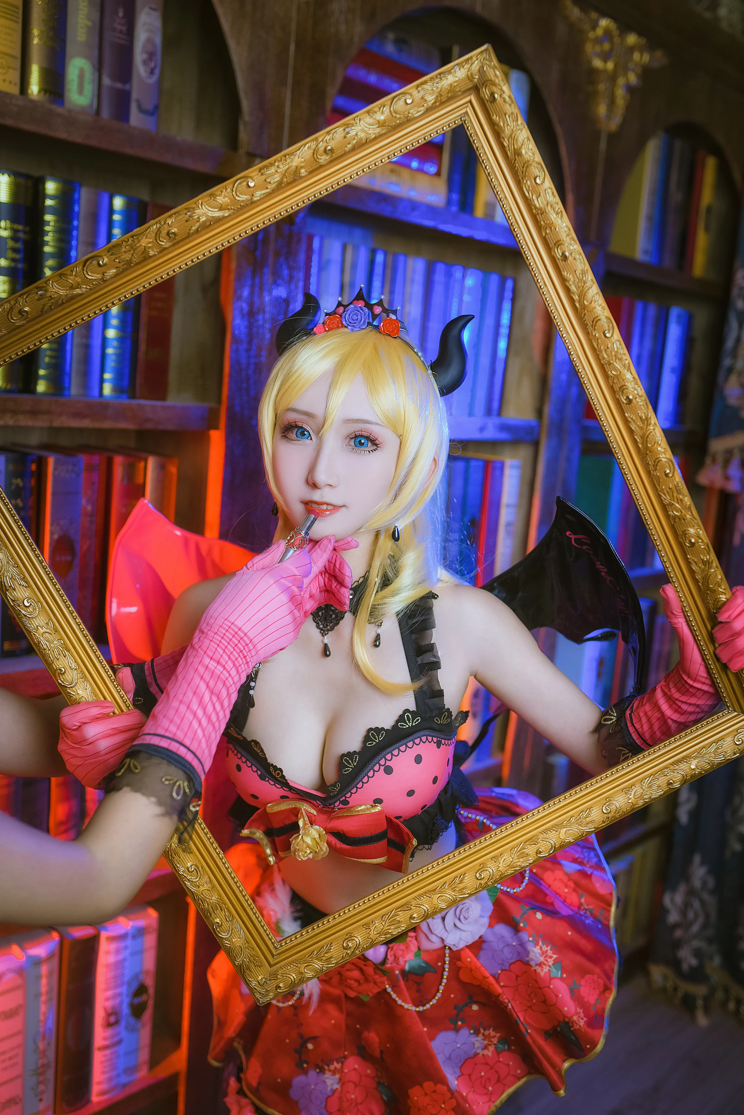 LoveLive 小恶魔觉醒绘里 COS写真