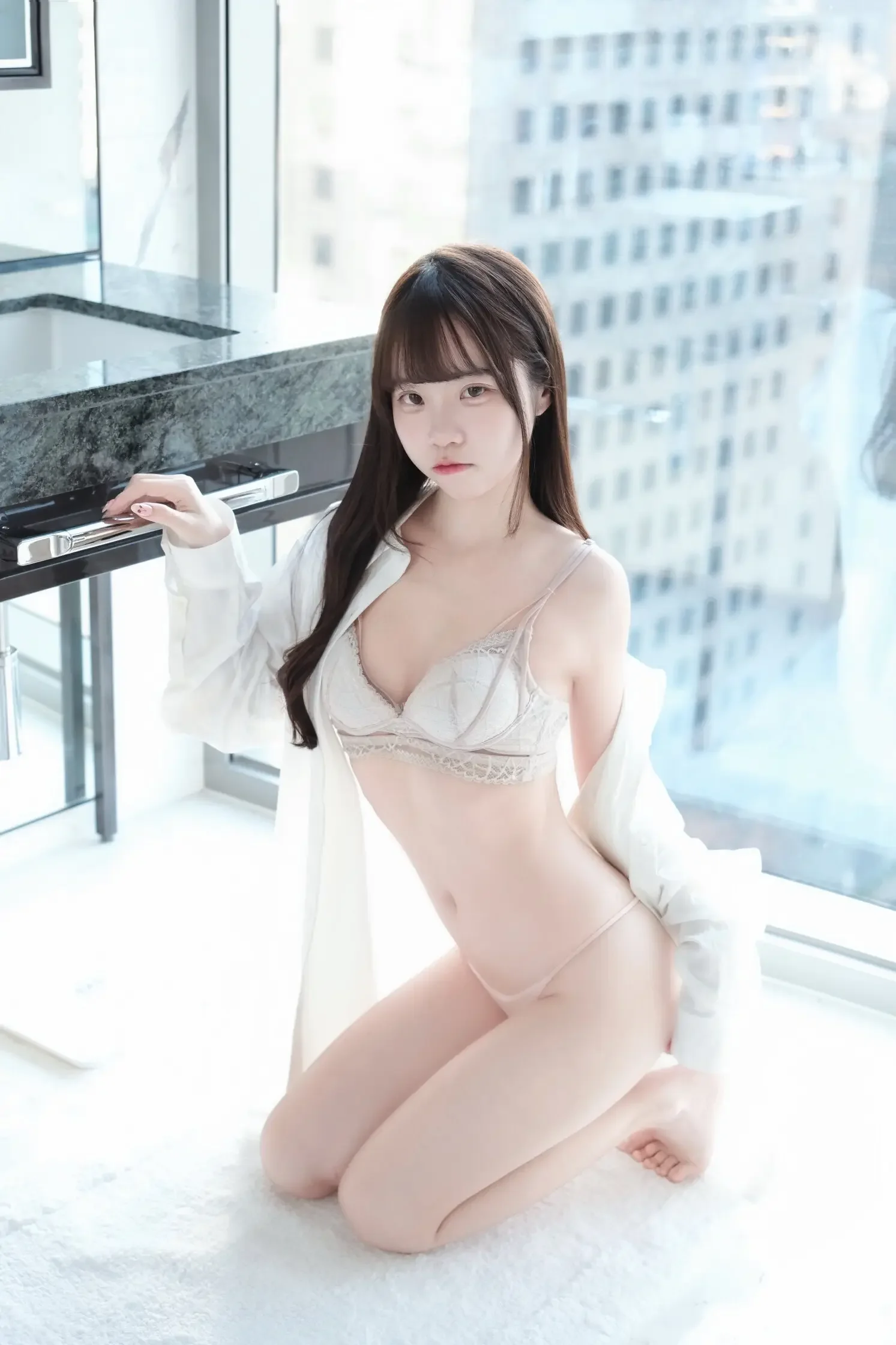 可可小白兔 – 清纯邻居女孩的秘密｜高清图片集