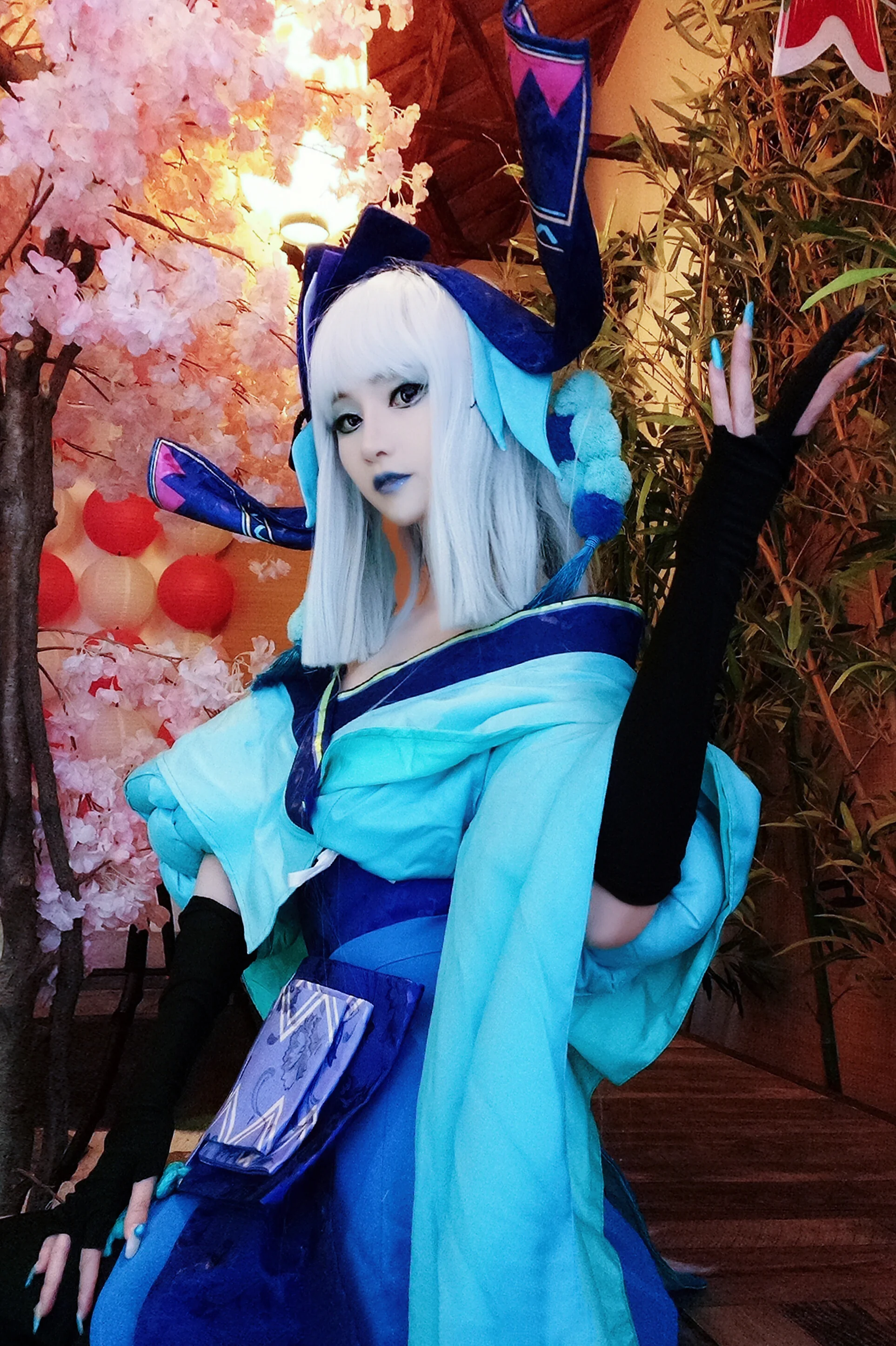 阴阳师青行灯COS写真
