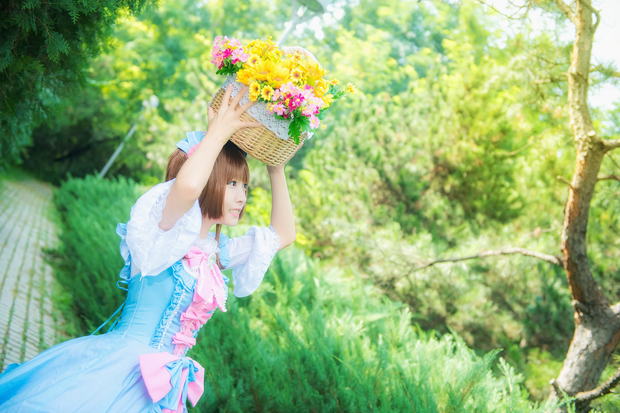 魔卡少女樱 小樱下午茶COS写真