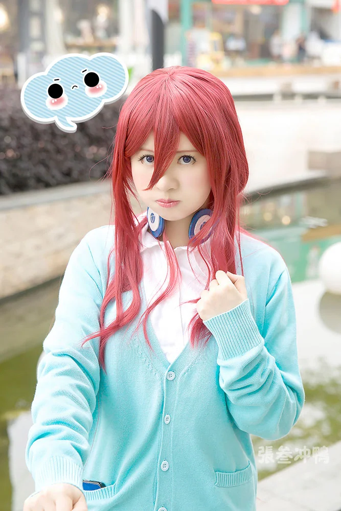五等分的花嫁中野三玖COS写真
