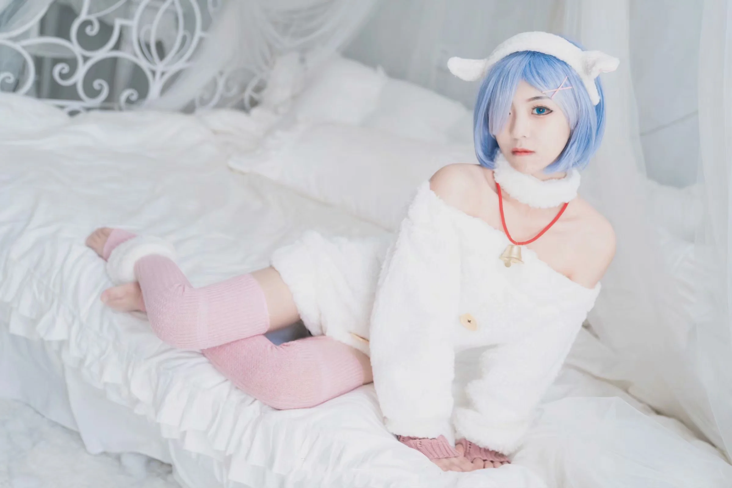 蕾姆小绵羊COS写真