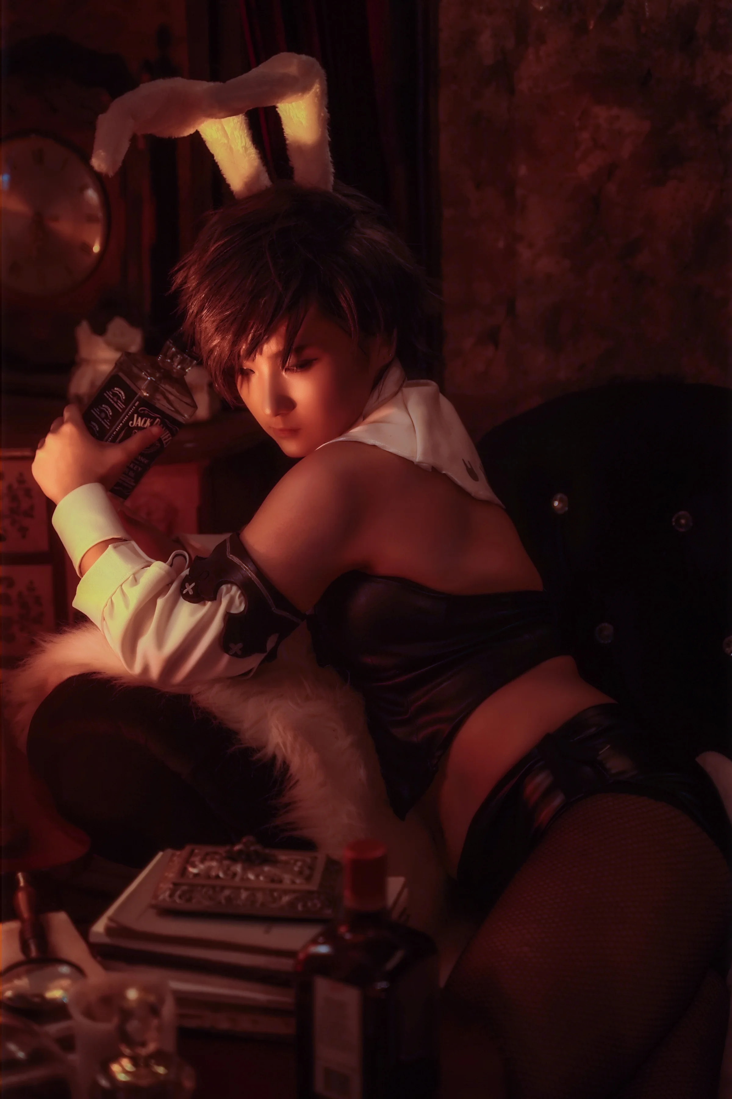 FF14/最终幻想14 兔男郎COS写真
