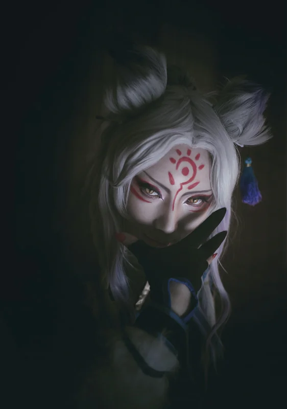 阴阳师手游妖狐COS写真