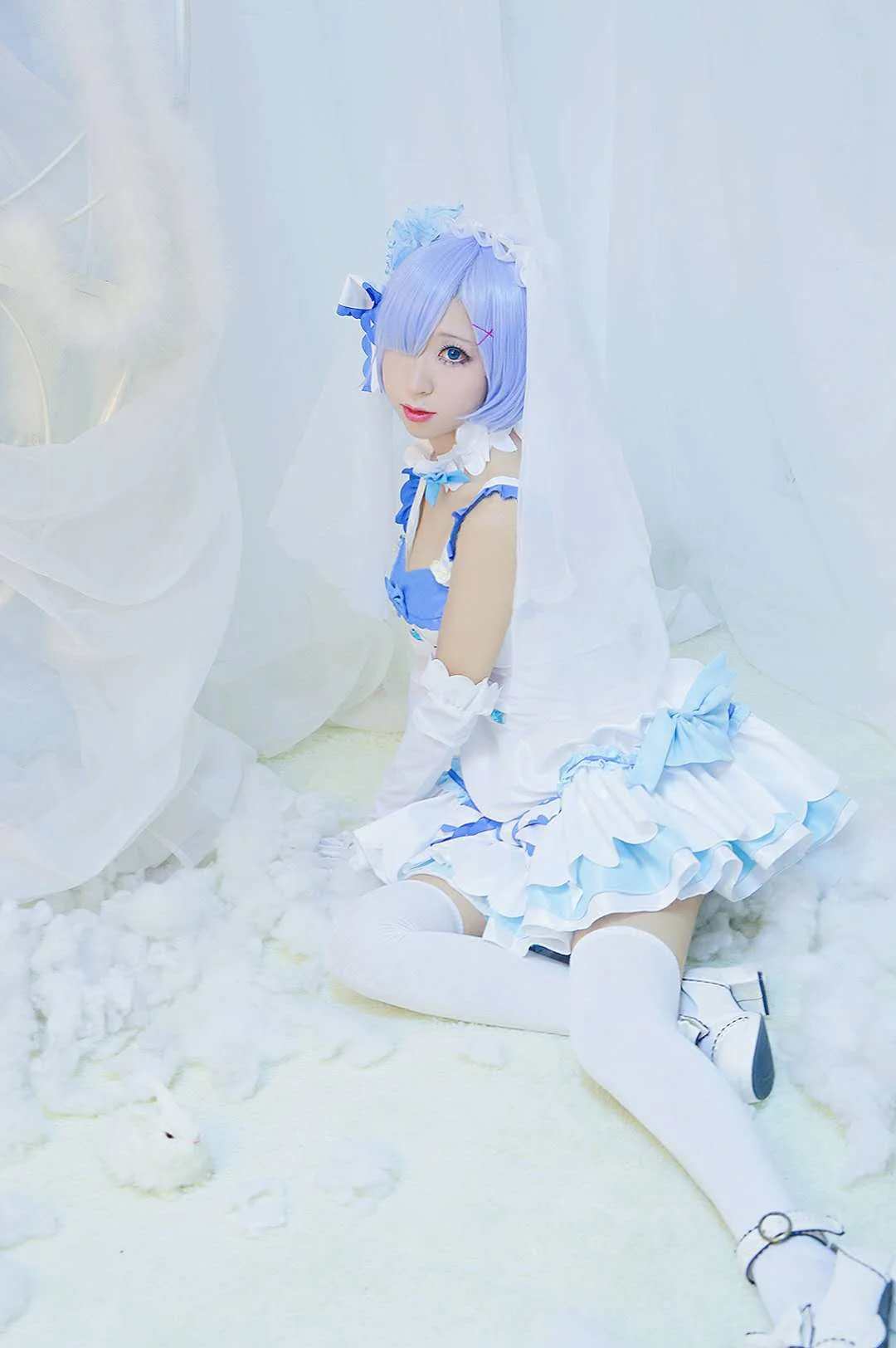蕾姆婚纱COS写真