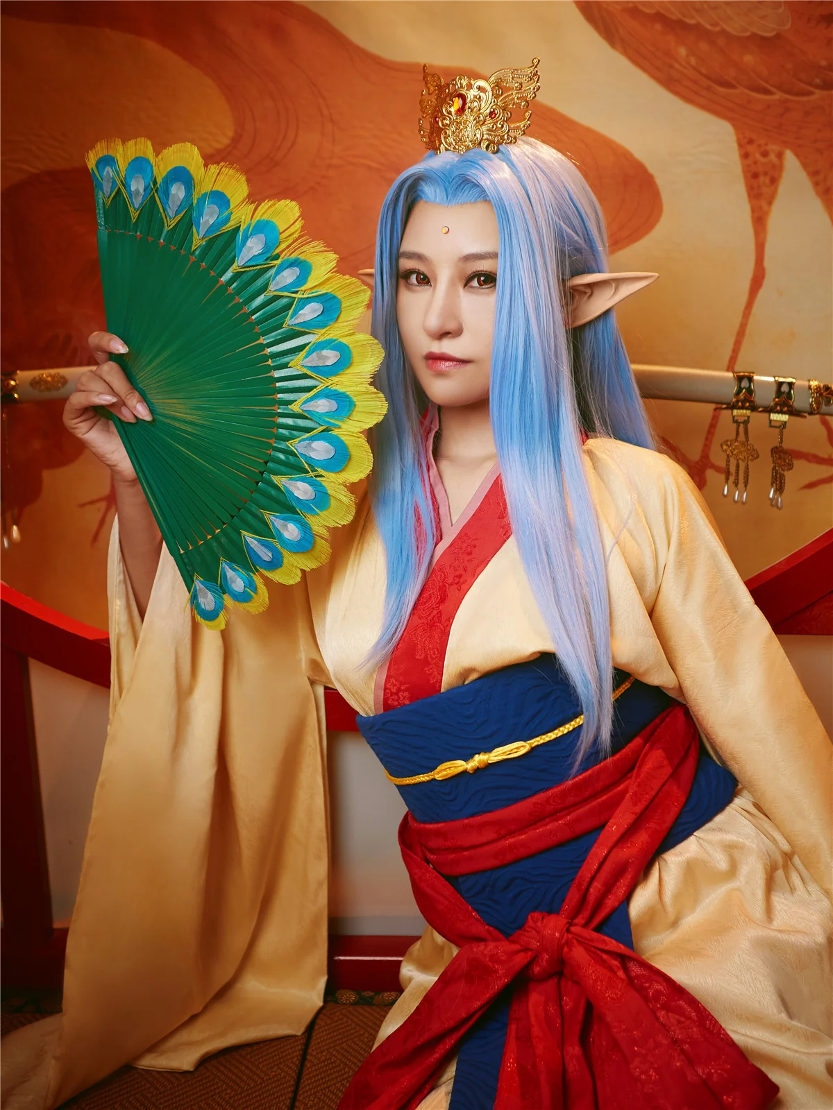 银魂孔雀姬COS写真