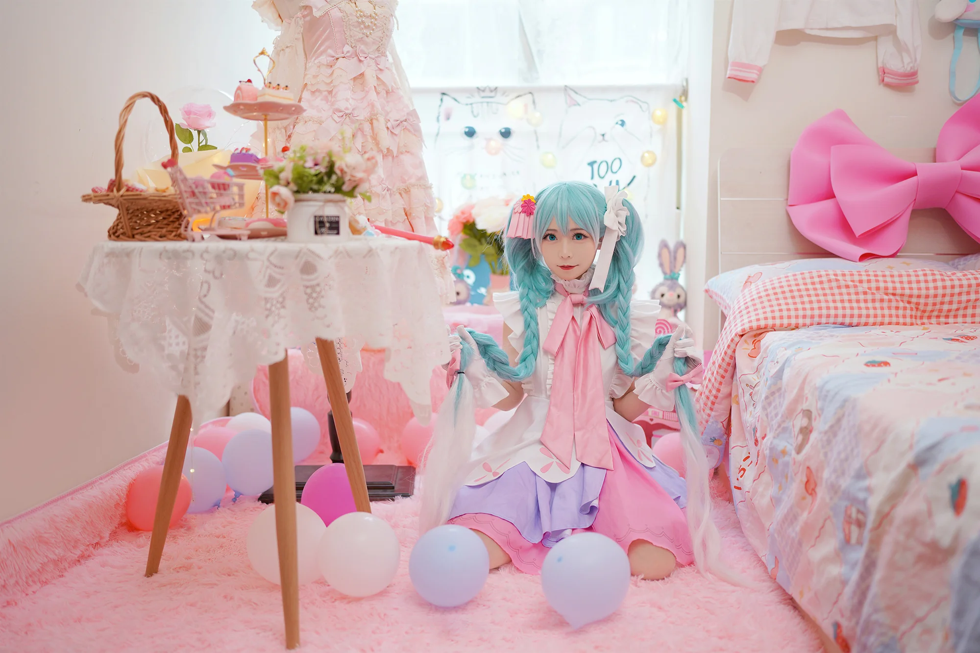 初音未来长发公主 COS写真