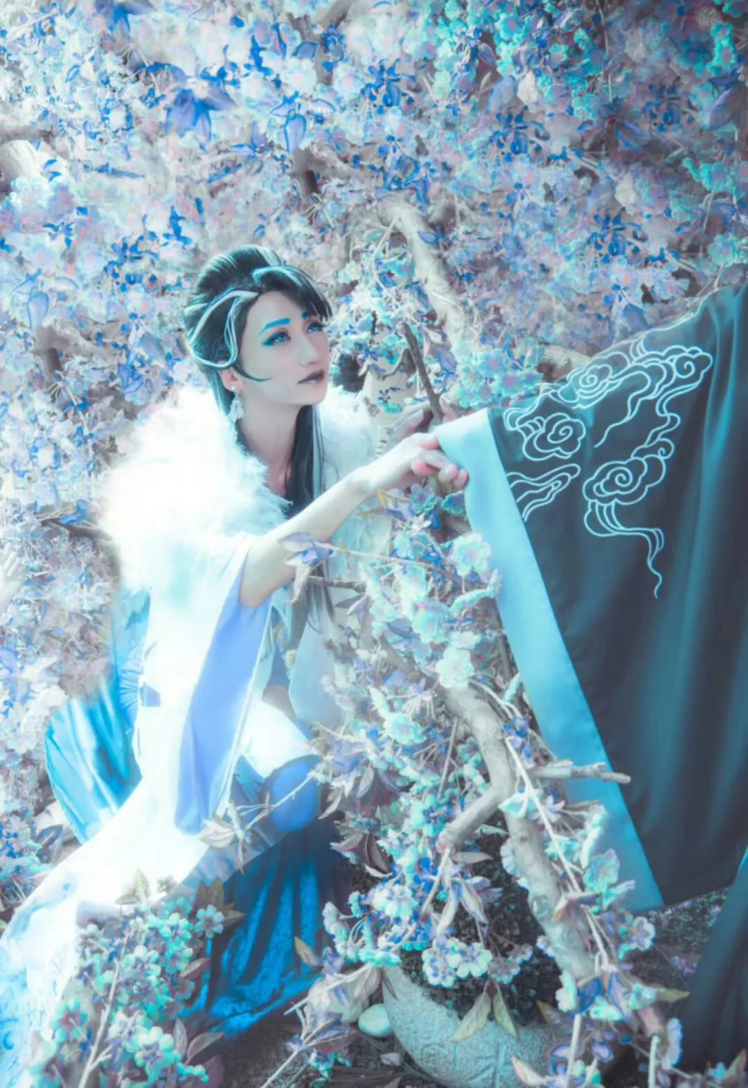 阴阳师花鸟卷冰机雪眸COS写真