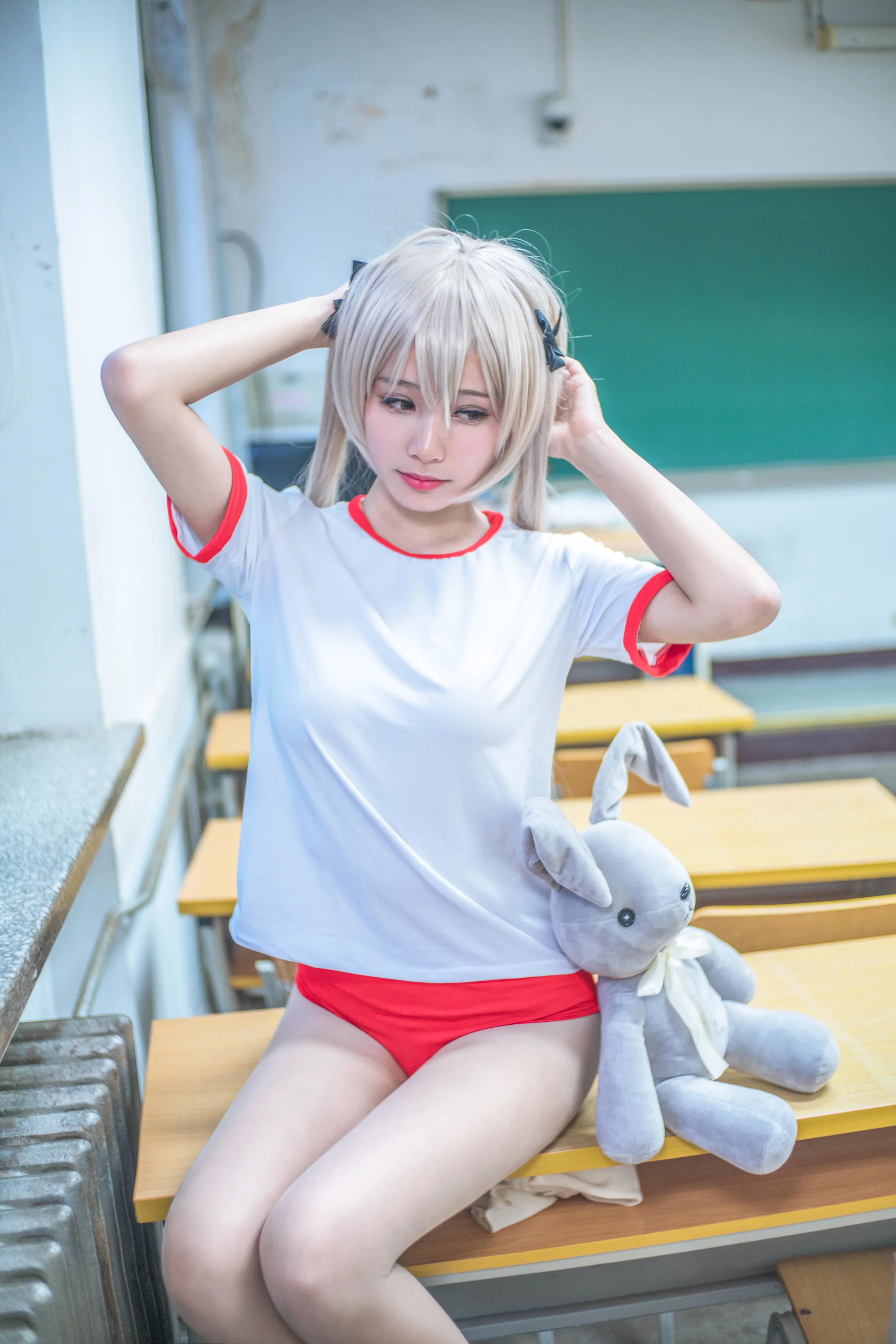 缘之空穹妹体操服COS写真